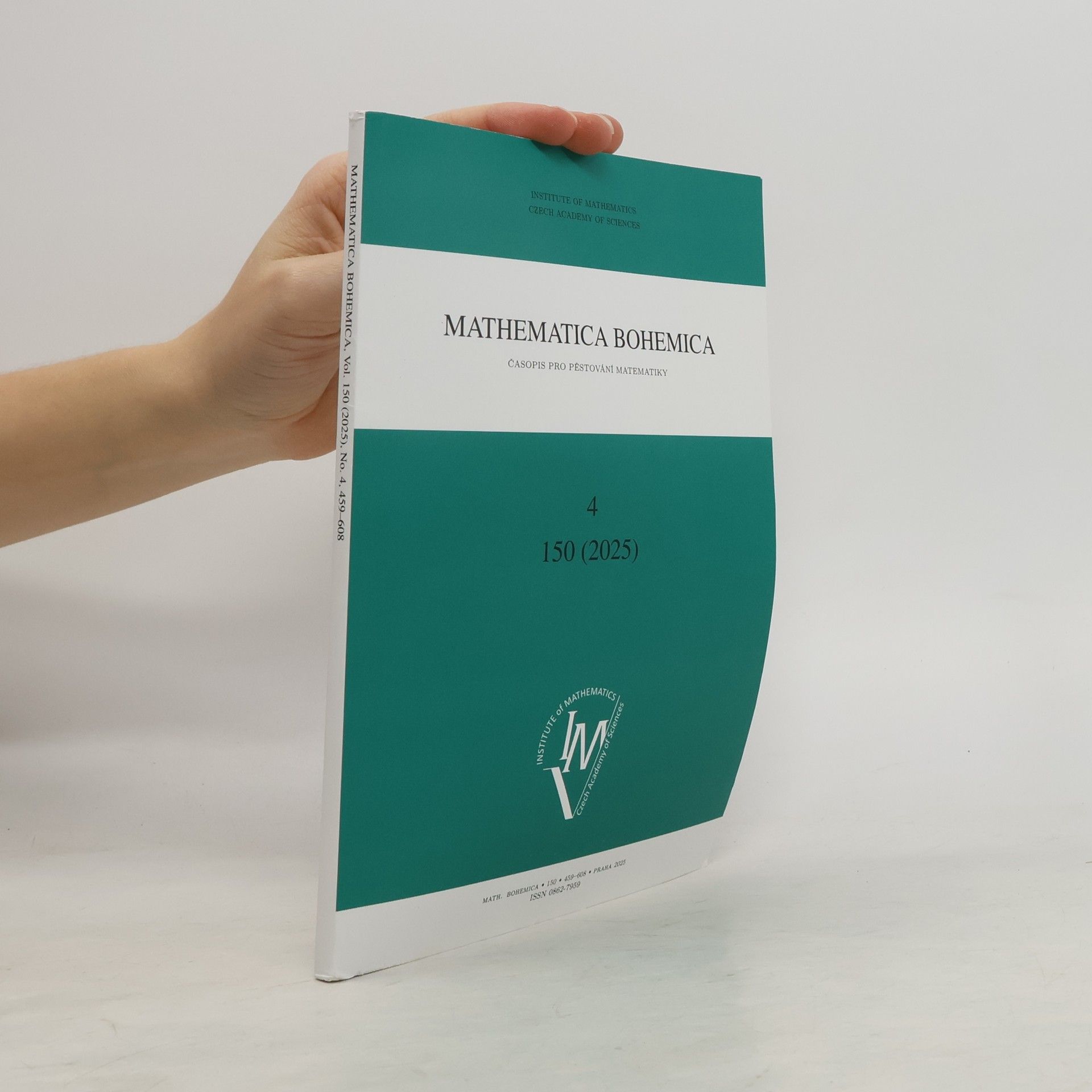 kolektiv Mathematica Bohemica 4/2025
