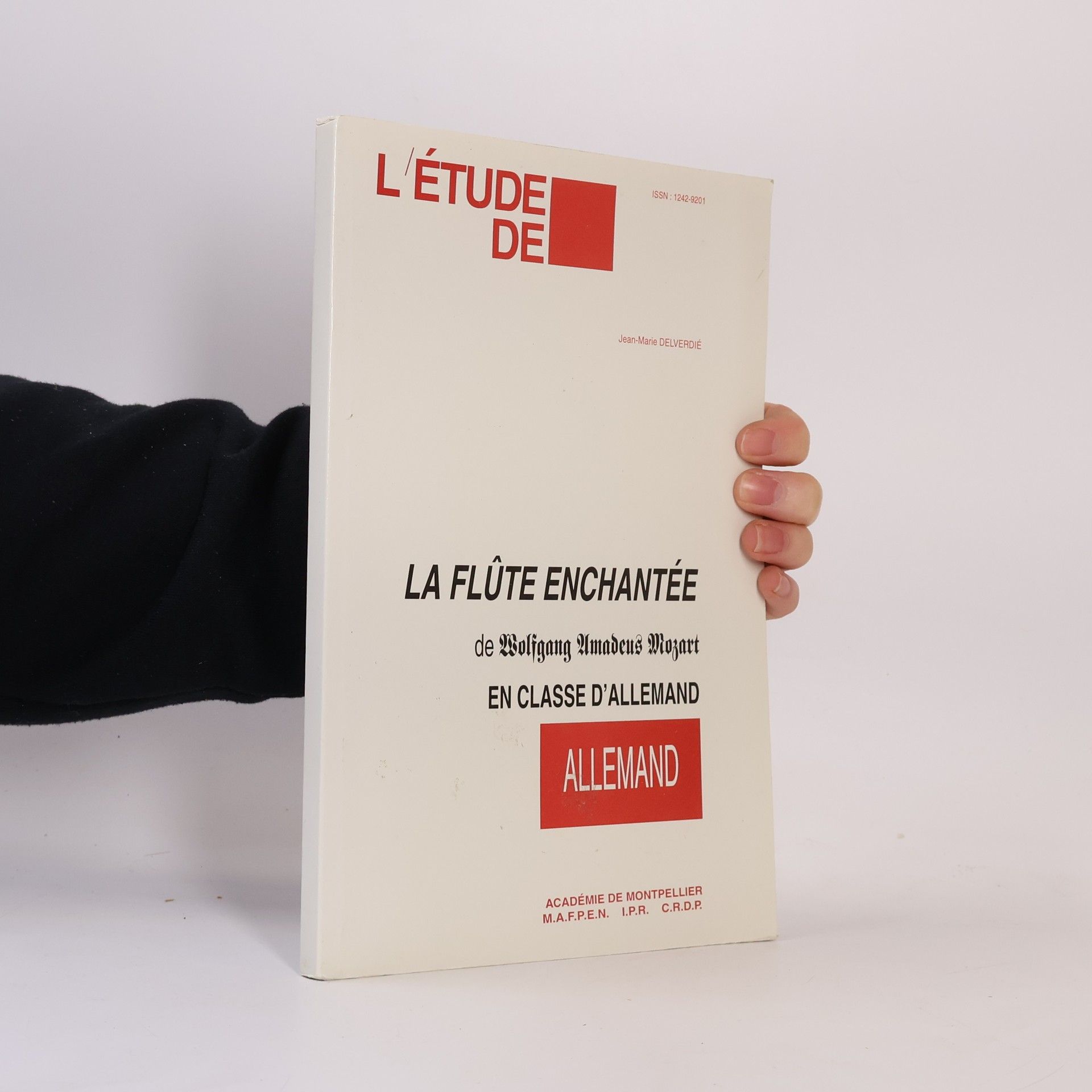 Jean Marie Delverdie La Flûte enchantée de Wolfgang Amadeus Mozart en classe d'allemand