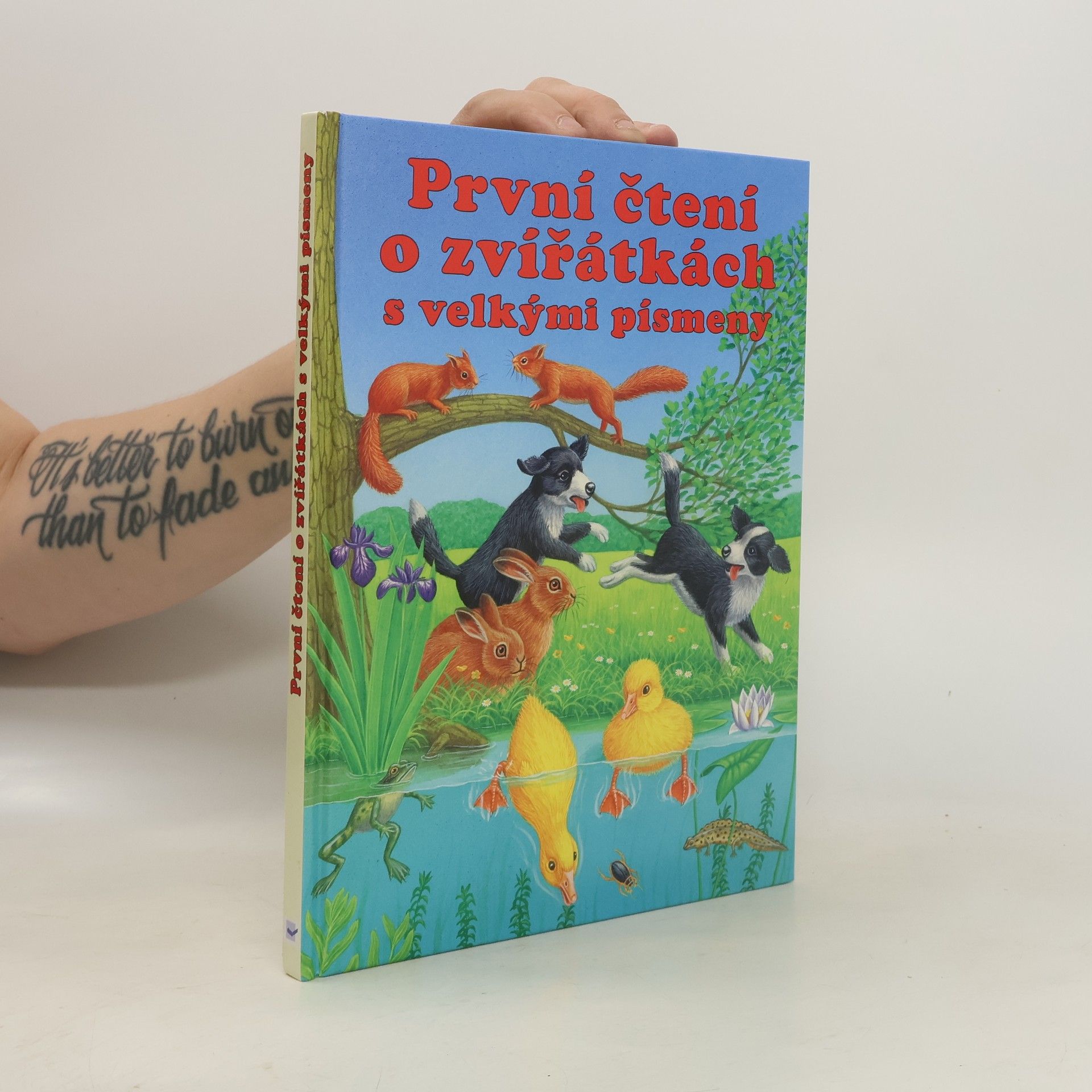 První čtení o zvířátkách s velkými písmeny