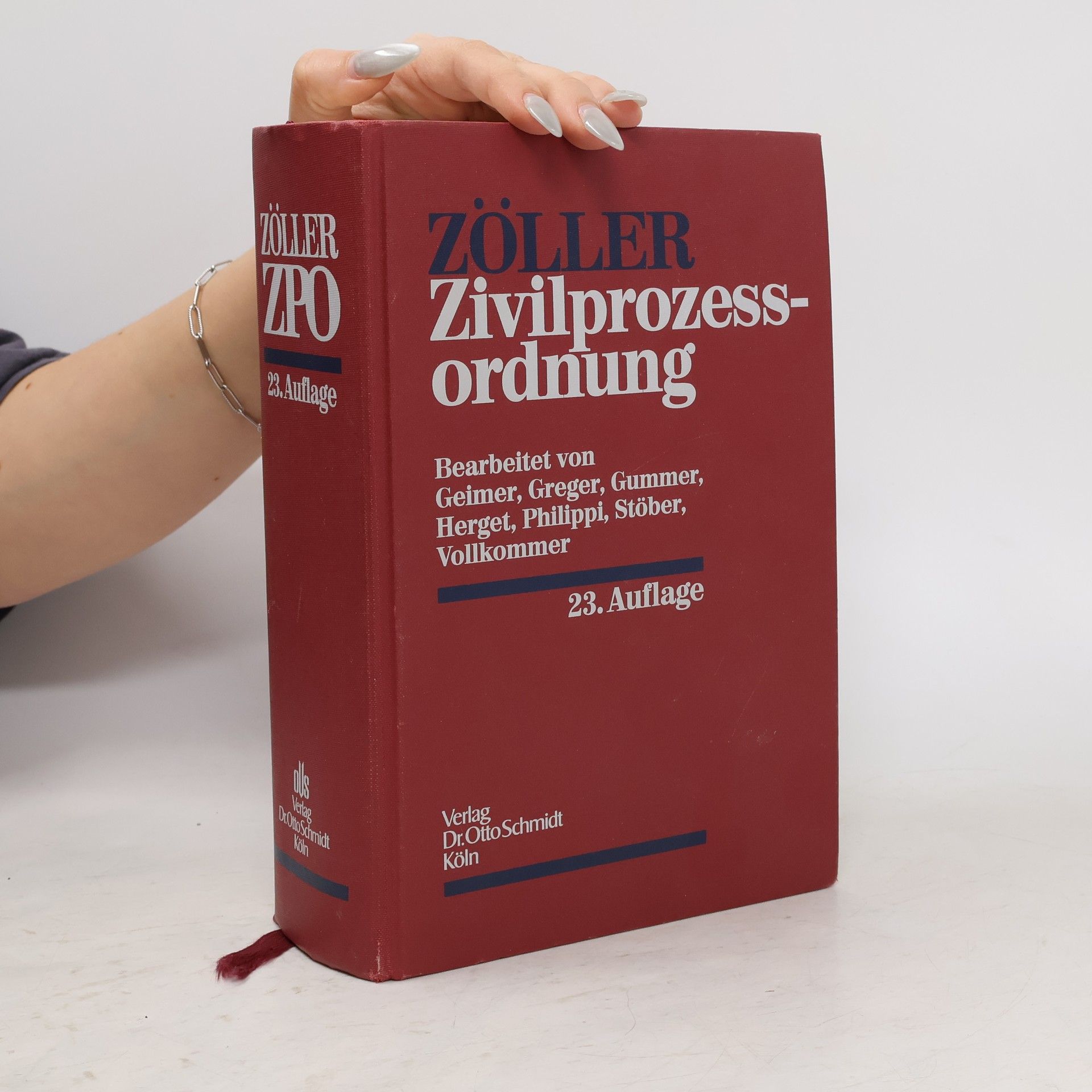 Richard Zöller Zivilprozeßordnung