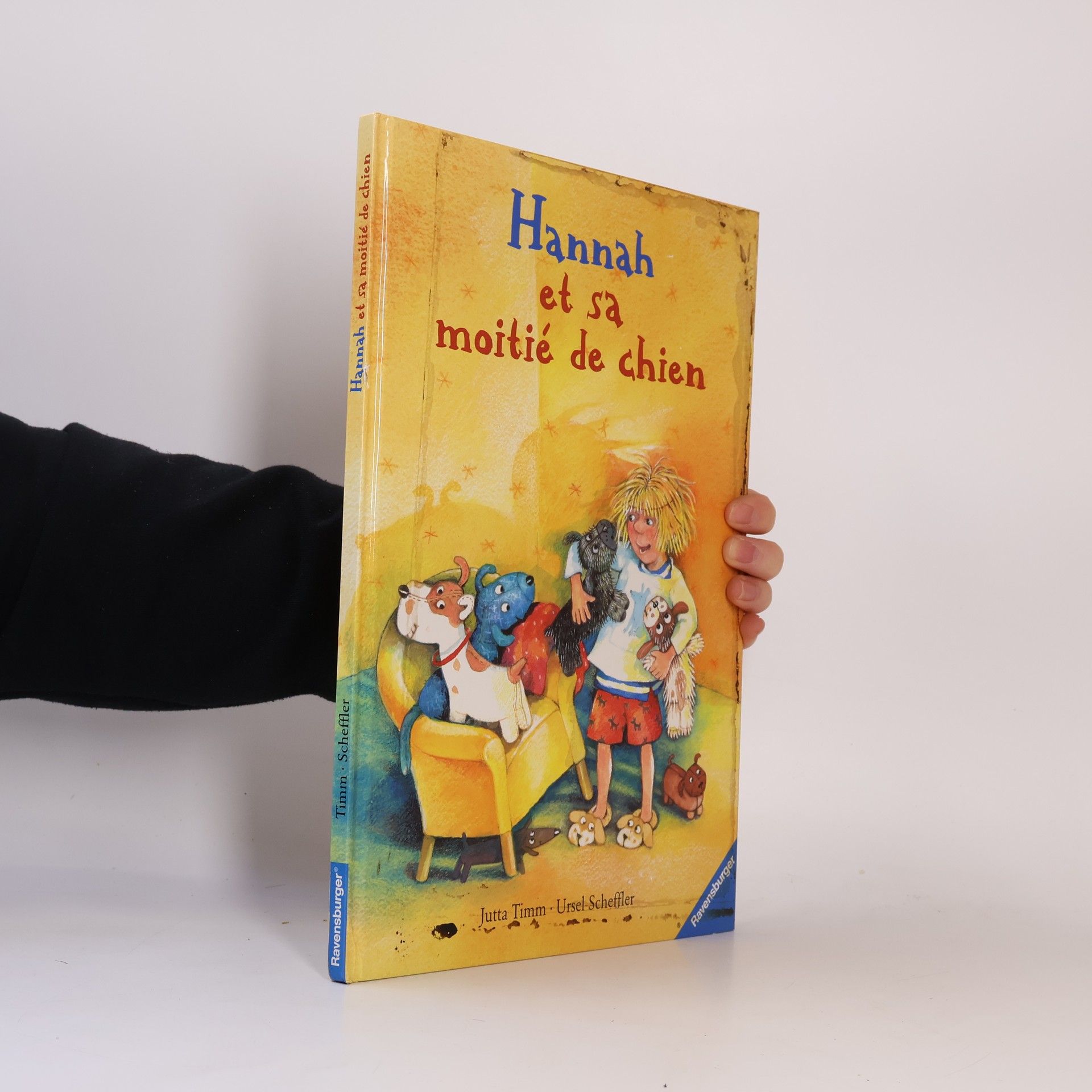 Hannah et sa moitié de chien