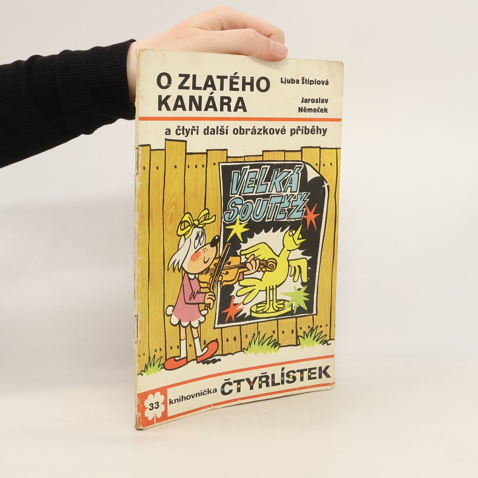 Jaroslav Němeček Čtyřlístek 33. O zlatého kanára