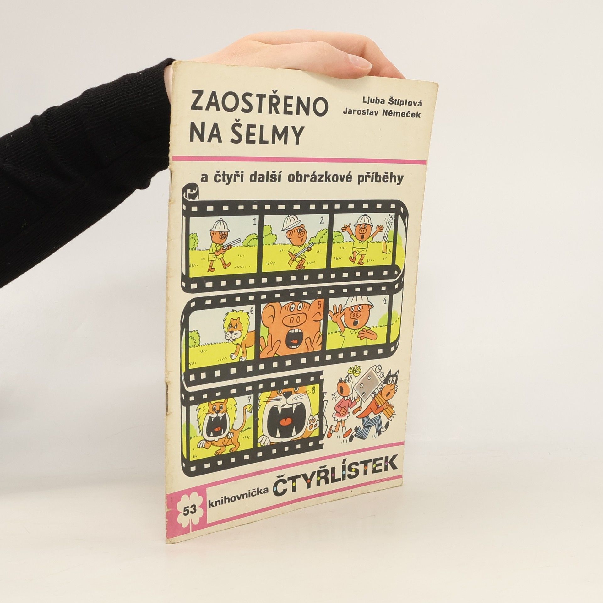 Jaroslav Němeček Čtyřlístek 53. Zaostřeno na šelmy