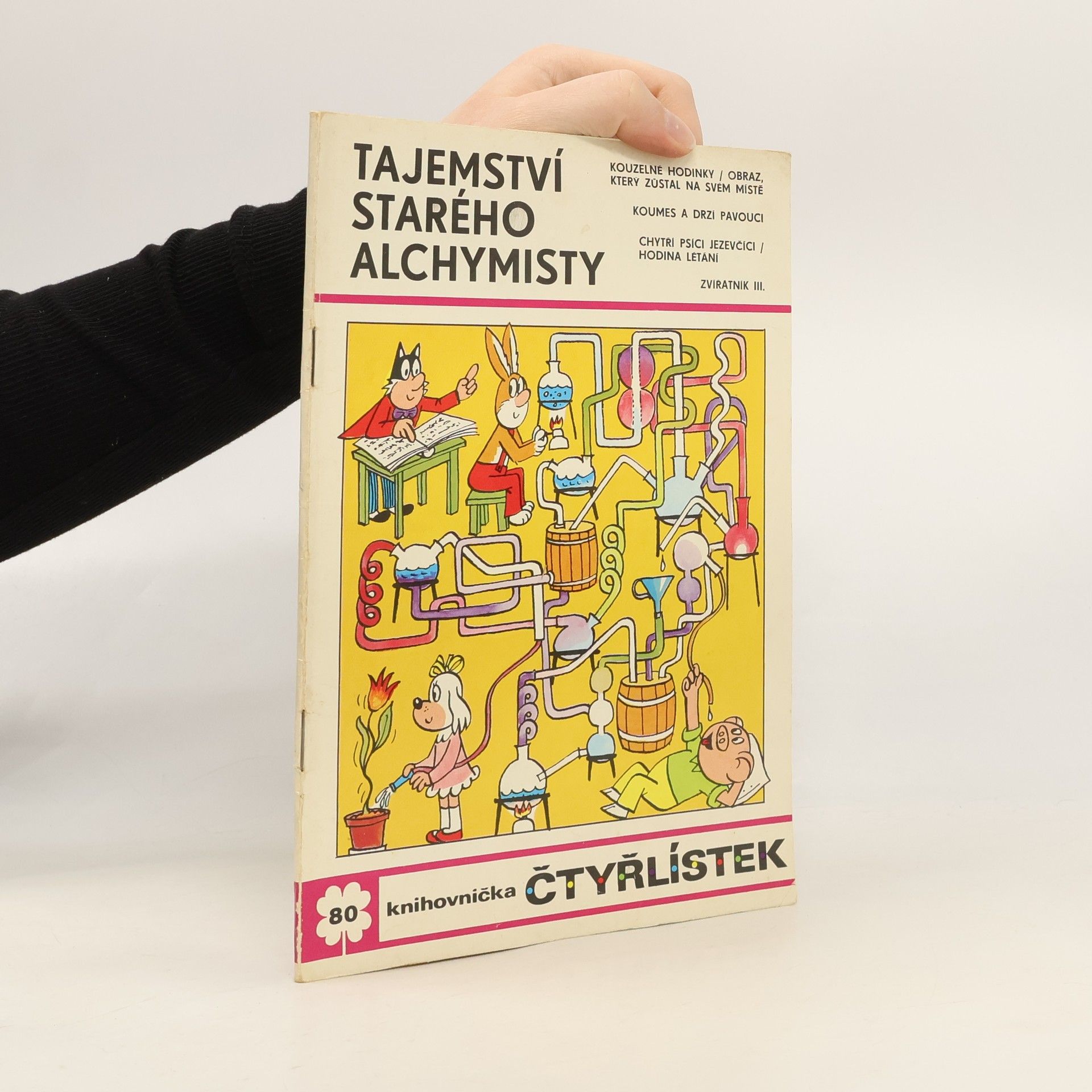 Jaroslav Němeček Čtyřlístek 80. Tajemství starého alchymisty