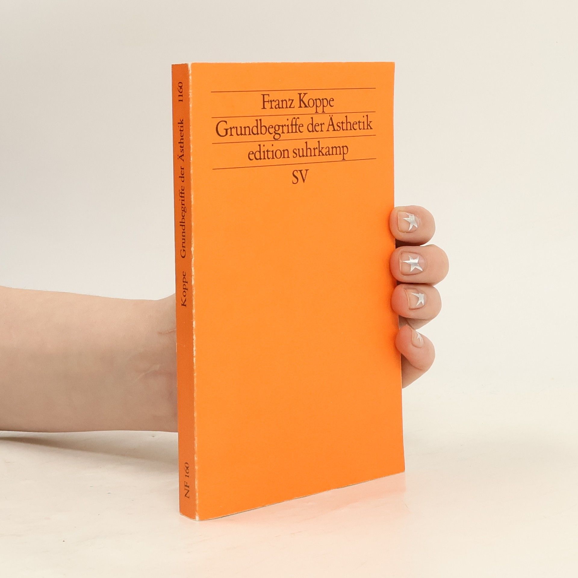 Franz Koppe Edition Suhrkamp: Grundbegriffe der Ästhetik