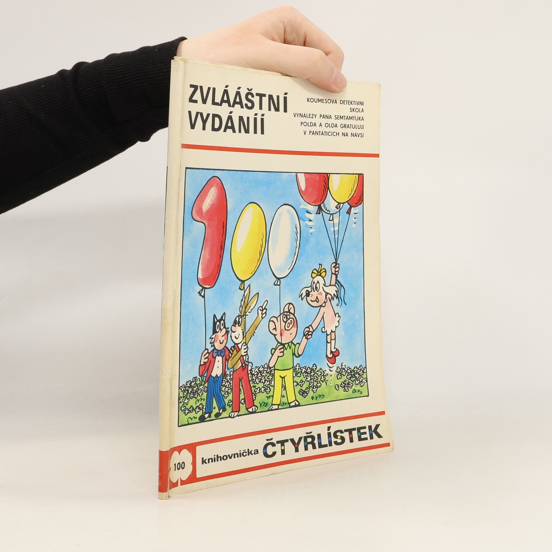 Jaroslav Němeček Čtyřlístek 100. Zvlááštní vydáníí