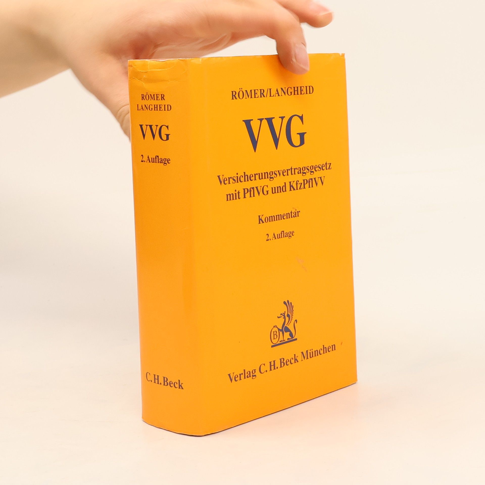 Wolfgang Römer Versicherungsvertragsgesetz