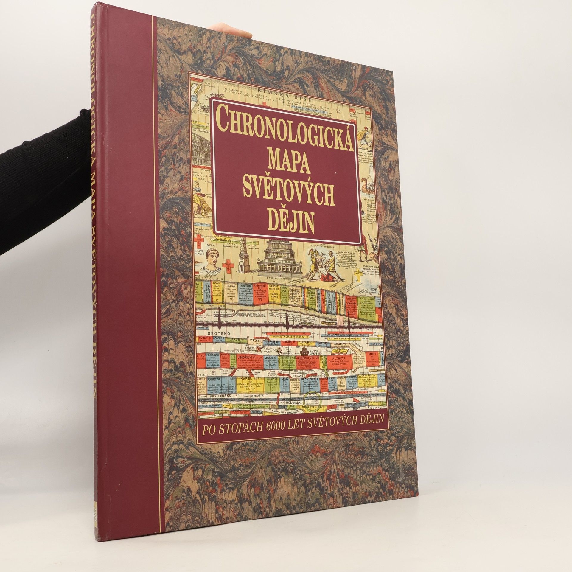 Karel Blažek Chronologická mapa světových dějin. Po stopách 6000 let světových dějin