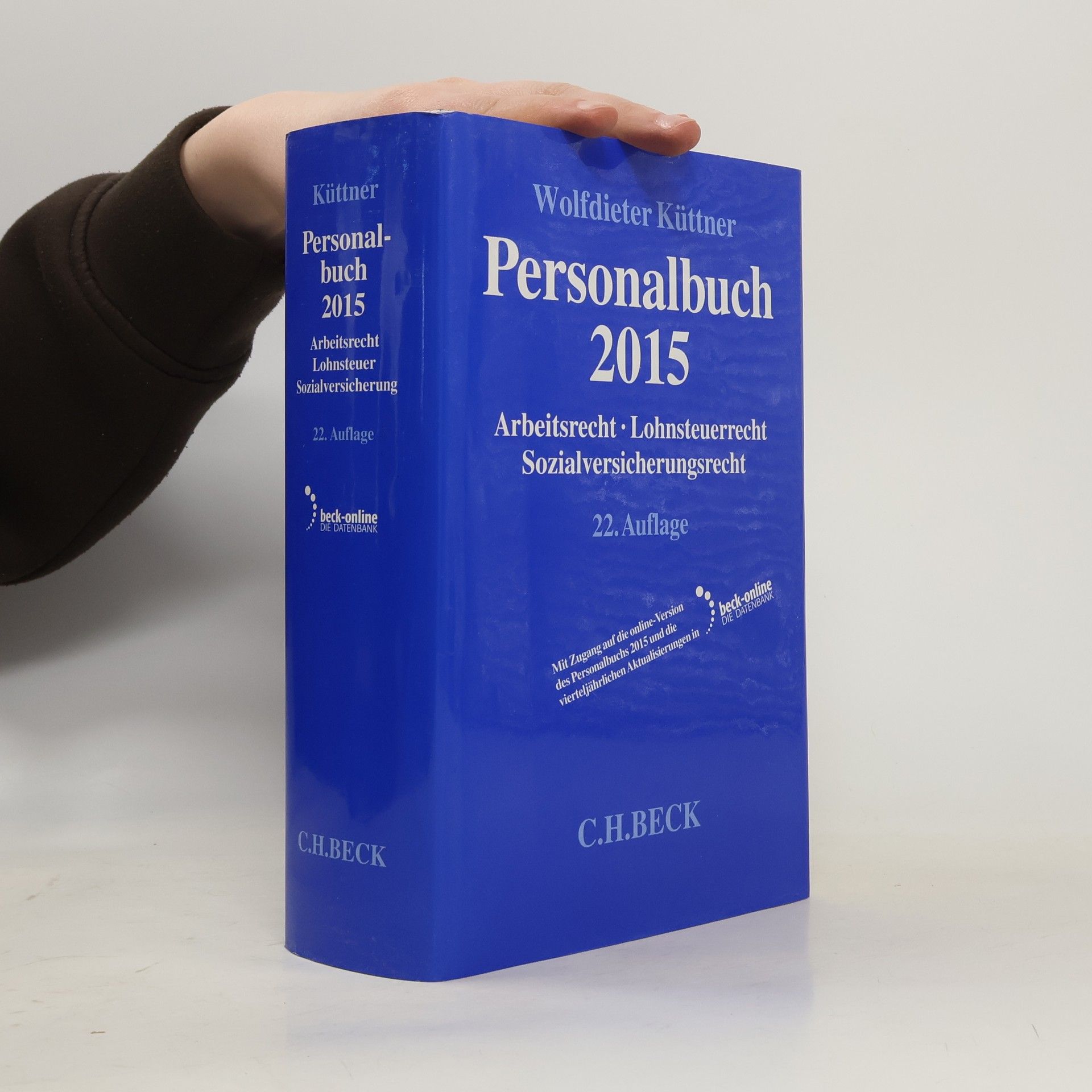 Wolfdieter Küttner Personalbuch 2015