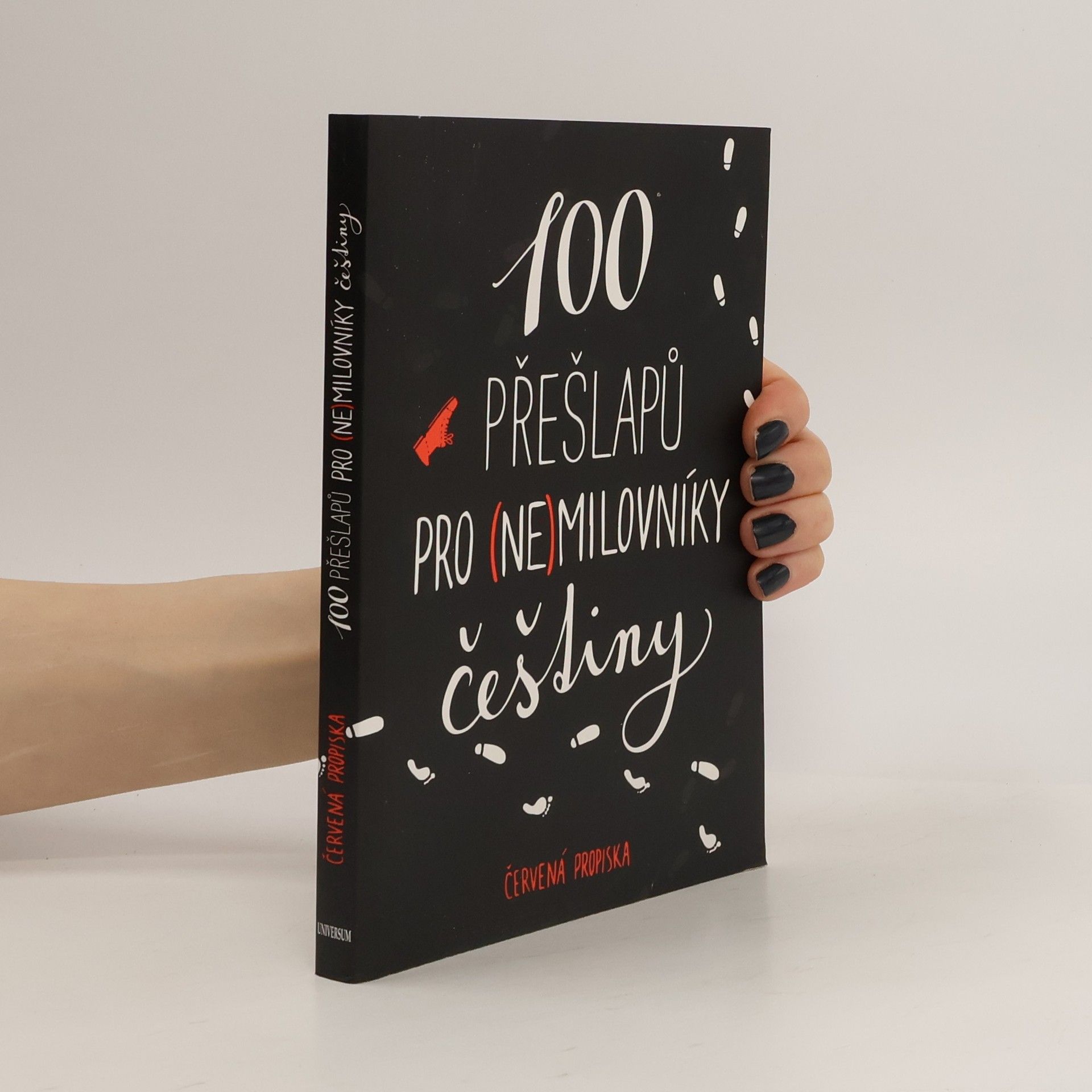 Červená propiska 100 přešlapů pro (ne)milovníky češtiny