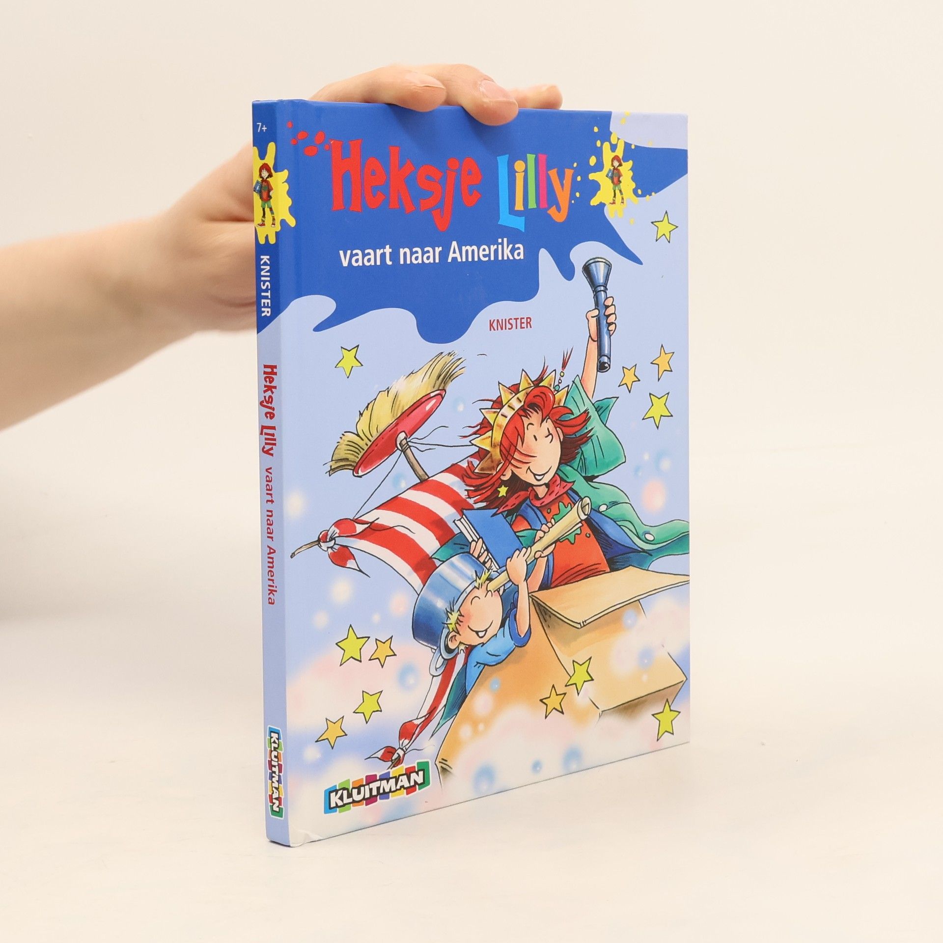 Knister Heksje Lilly vaart naar Amerika
