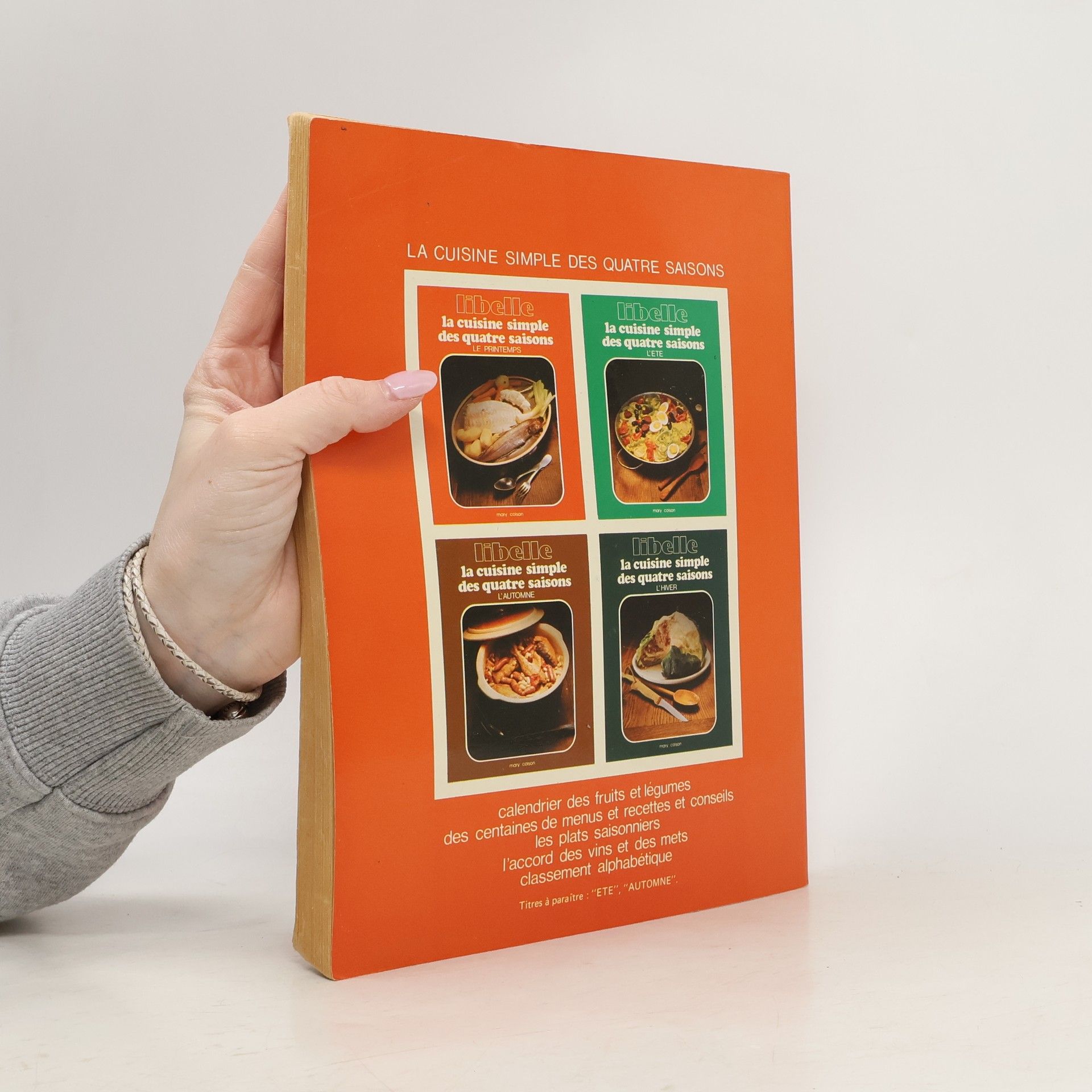 Mary Colson La cuisine simple des quatre saisons
