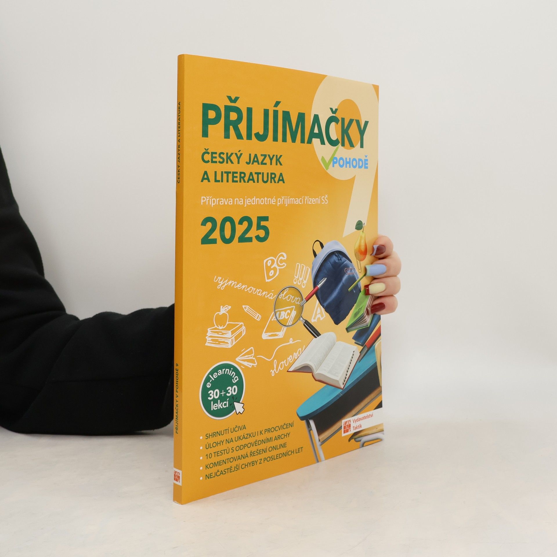 Various authors Přijímačky 9 Český jazyk a literatura + E-learning 2025