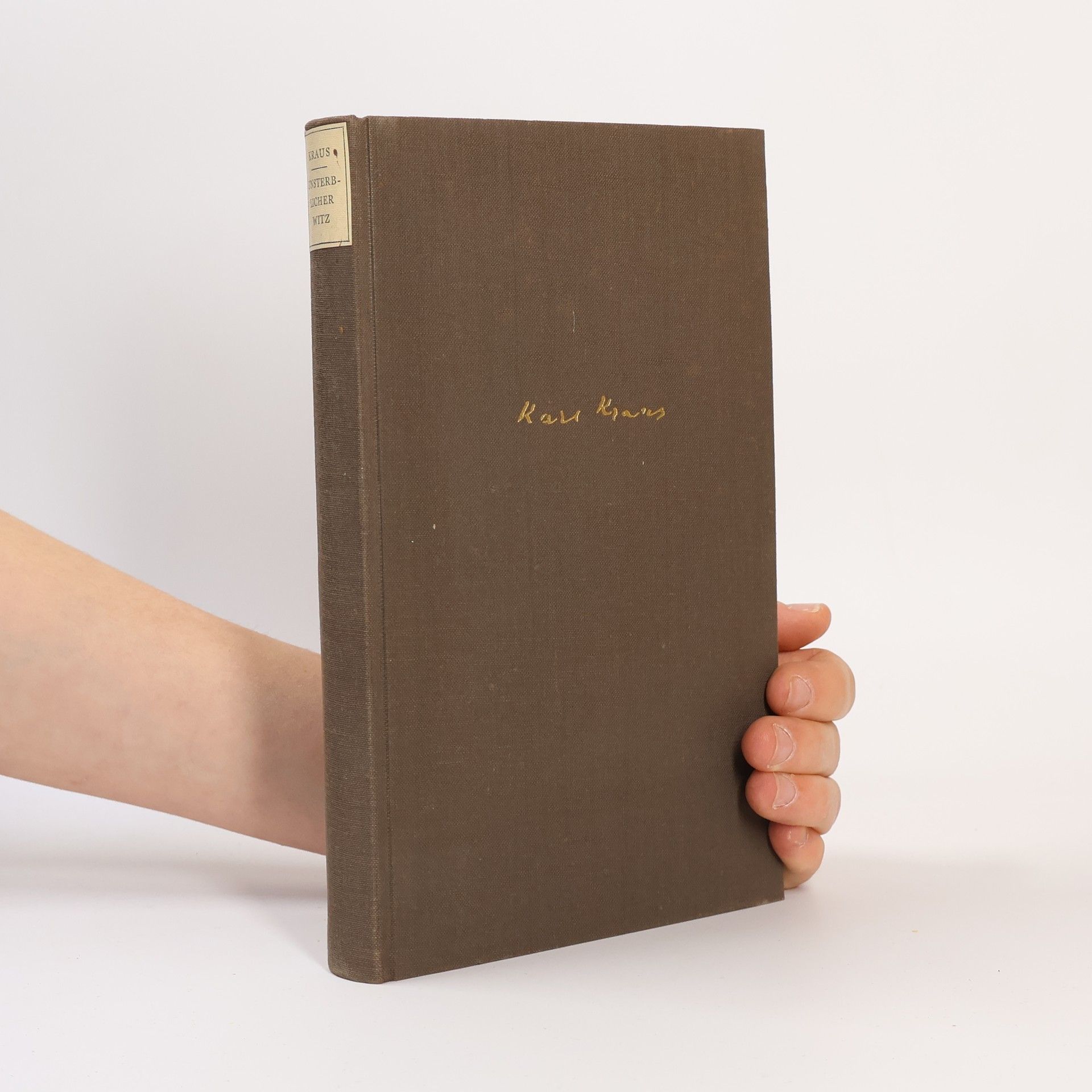 Karl Kraus Unsterblicher Witz