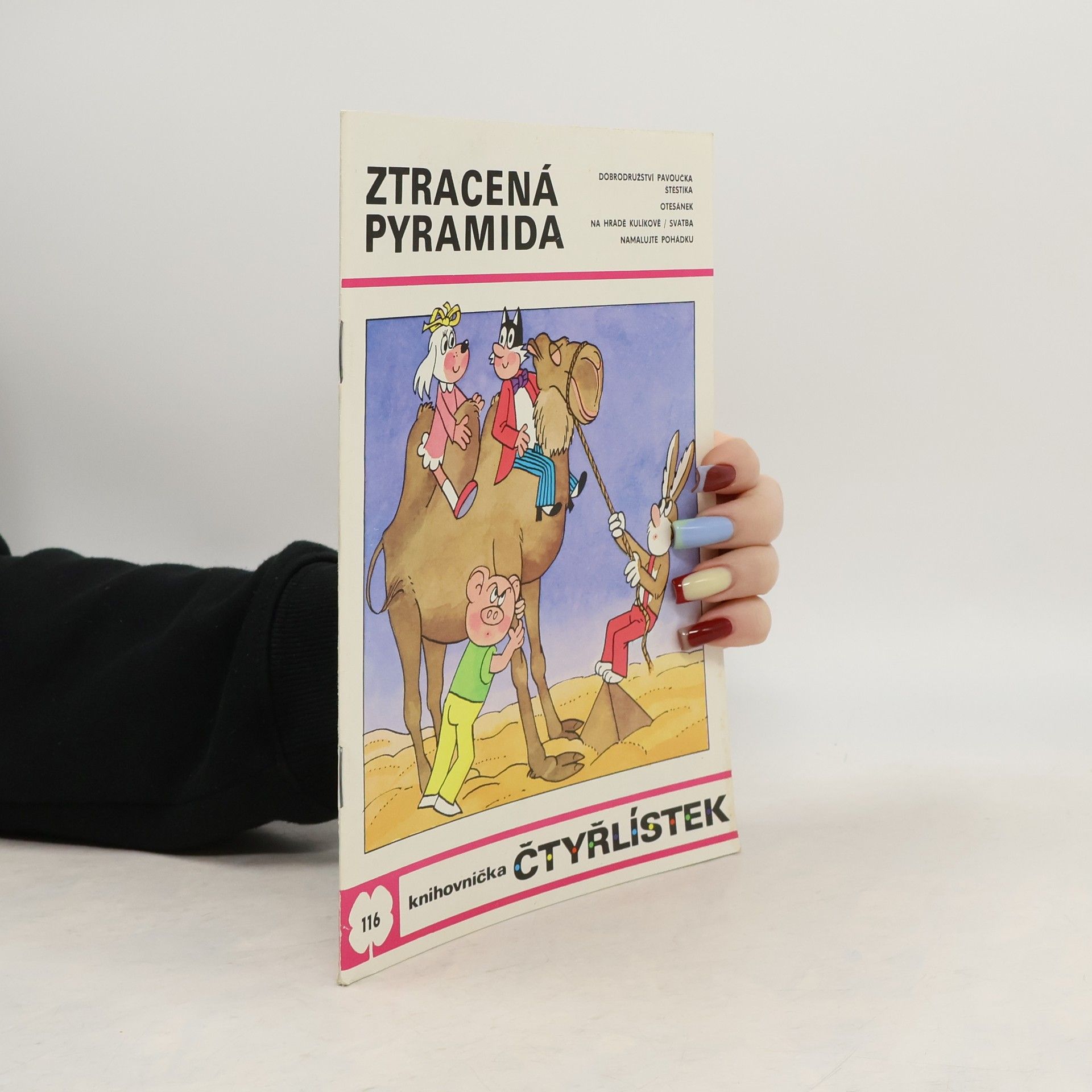 Čtyřlístek 116. Ztracená pyramida