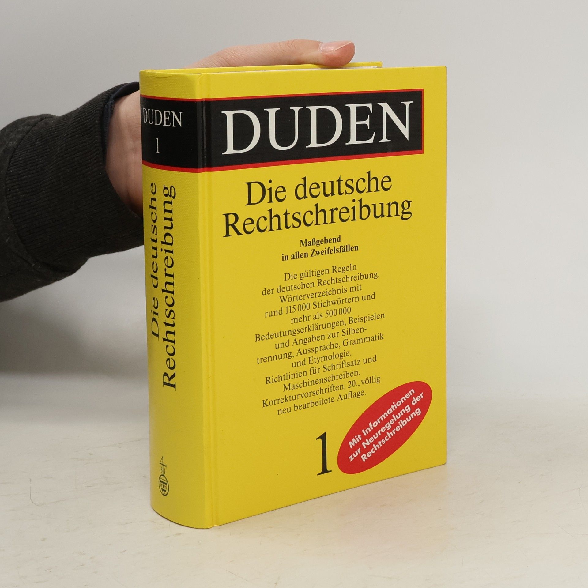 Kolektiv autorů Duden 1. Die deutsche Rechtschreibung