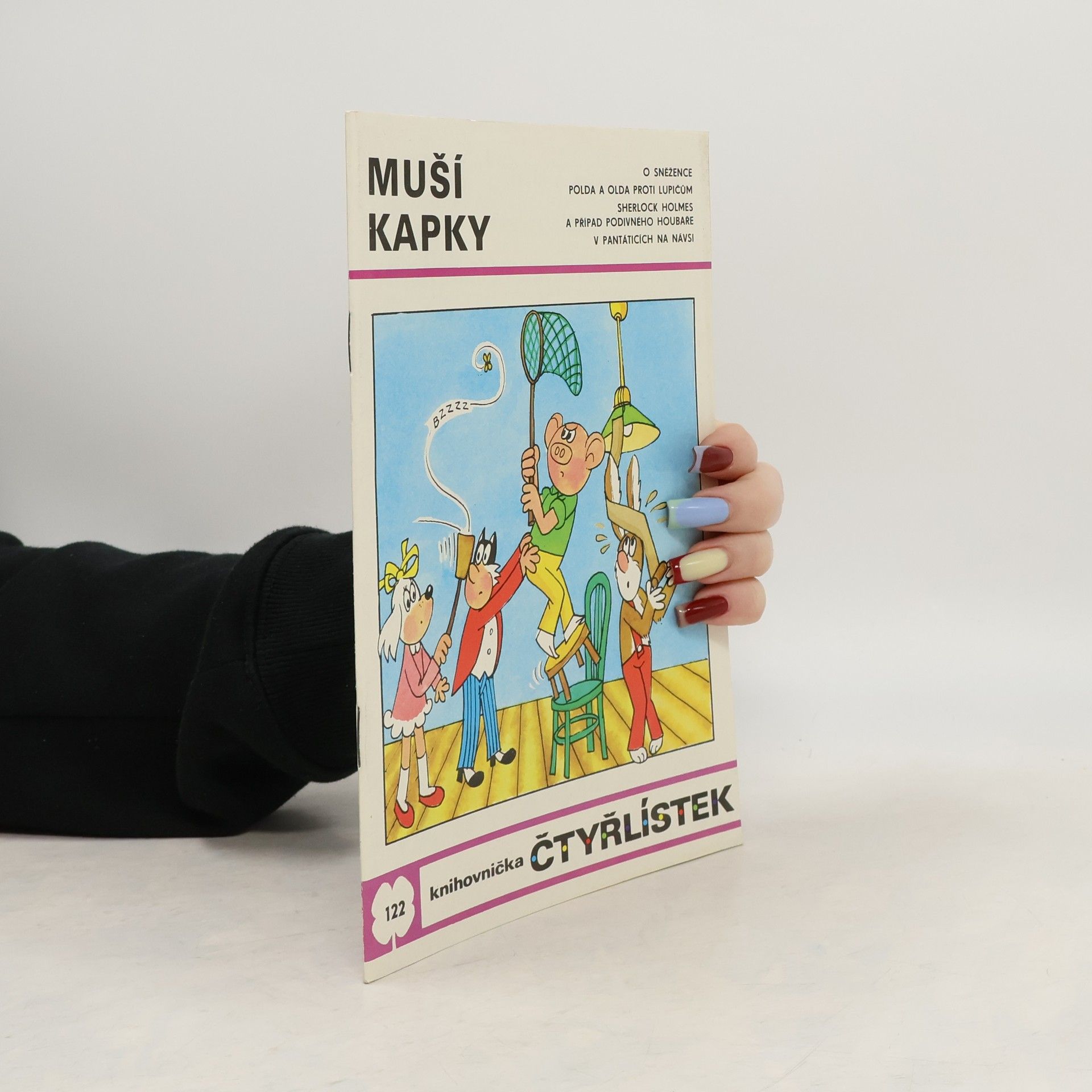 Jaroslav Němeček Čtyřlístek 122. Muší kapky