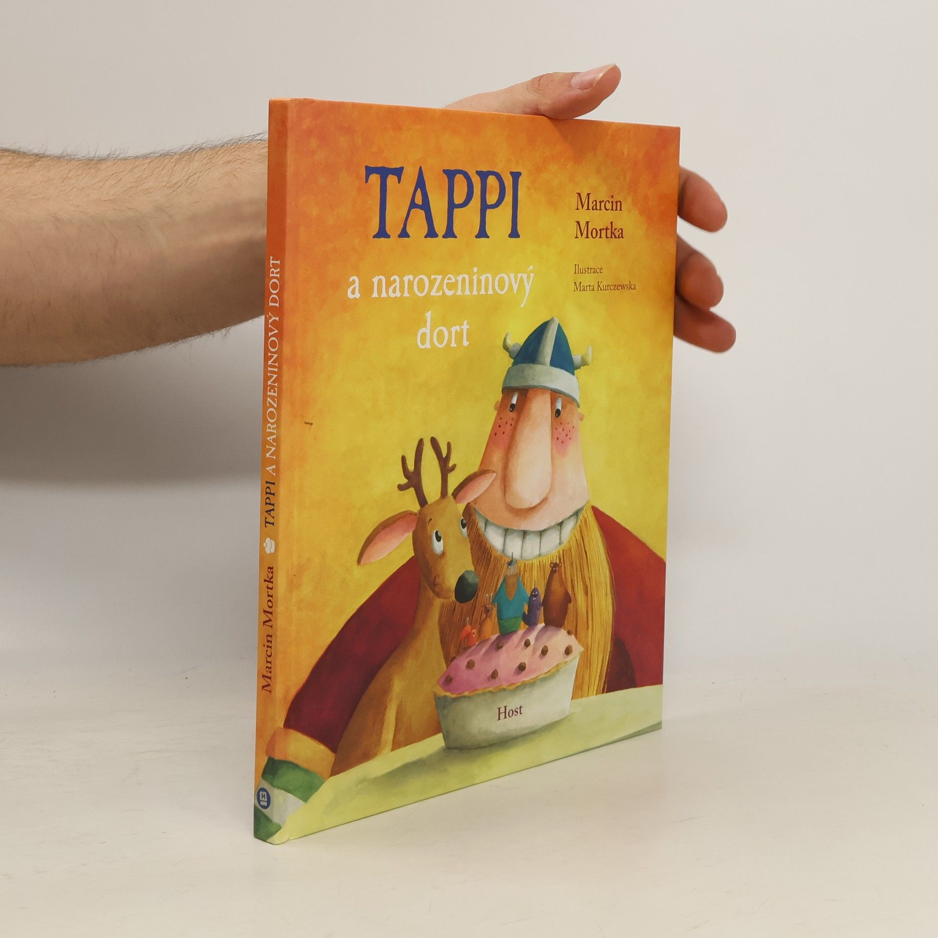 Marcin Mortka Tappi a narozeninový dort