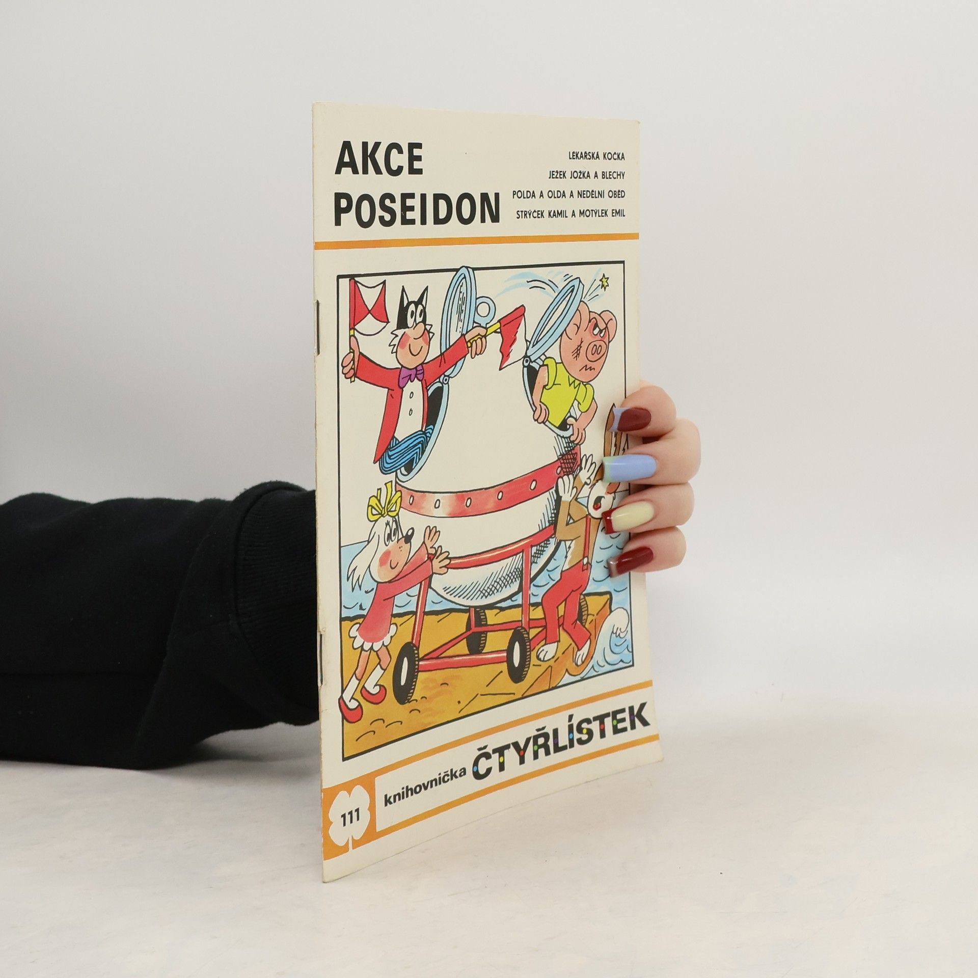 Jaroslav Němeček Čtyřlístek 111. Akce Poseidon