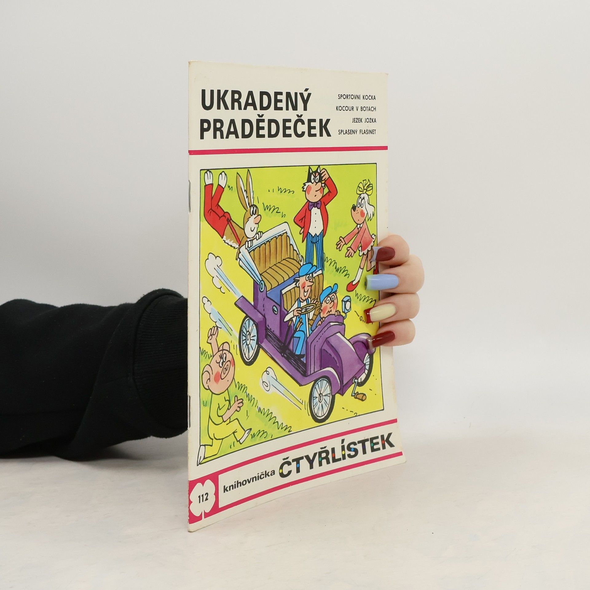 Jaroslav Němeček Čtyřlístek 112. Ukradený pradědeček