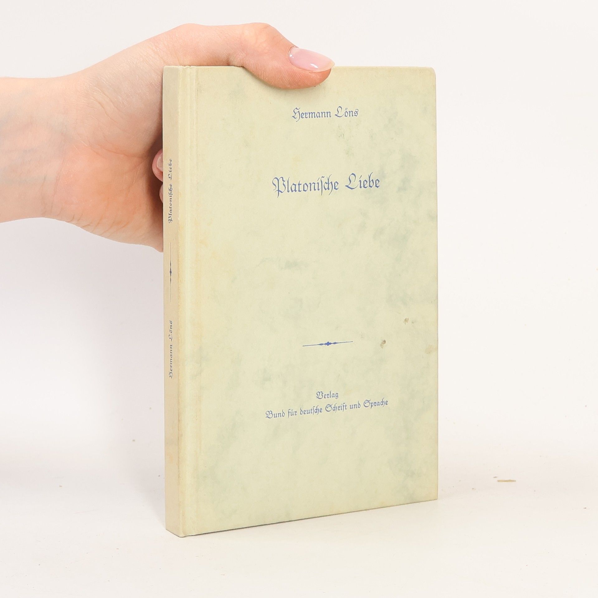 Hermann Löns Platonische Liebe