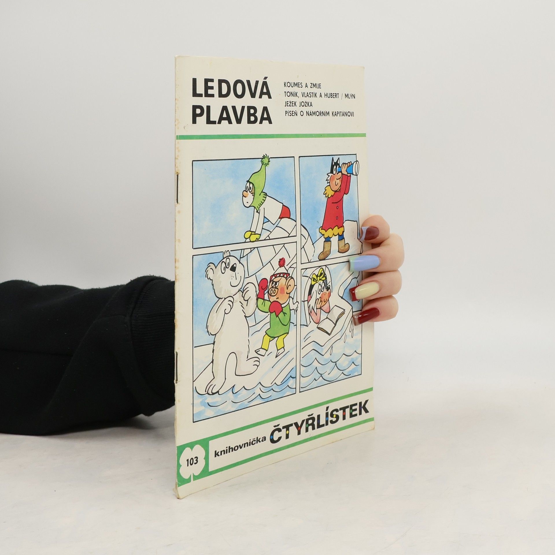 Jaroslav Němeček Čtyřlístek 103. Ledová plavba