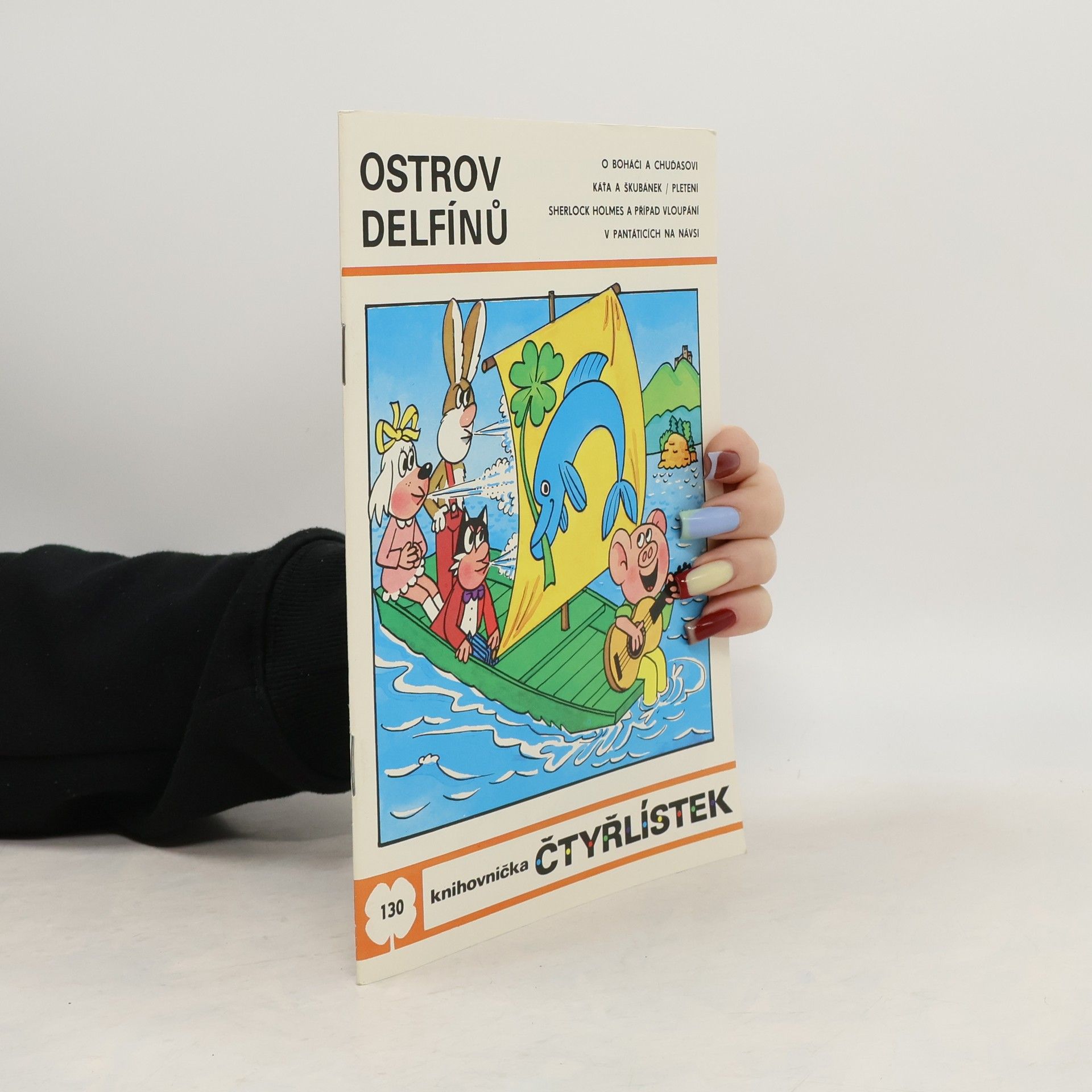 Ljuba Štíplová Čtyřlístek 130. Ostrov delfínů
