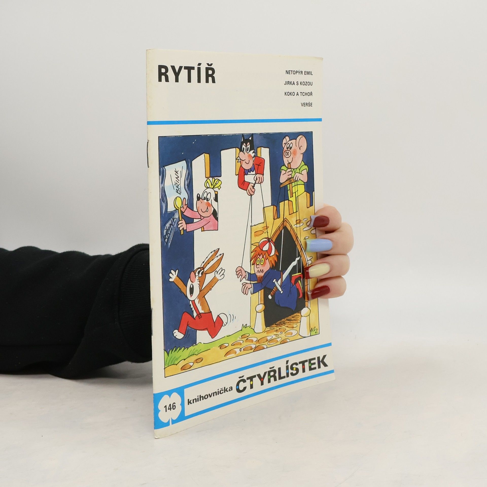 Jaroslav Němeček Čtyřlístek 146. Rytíř