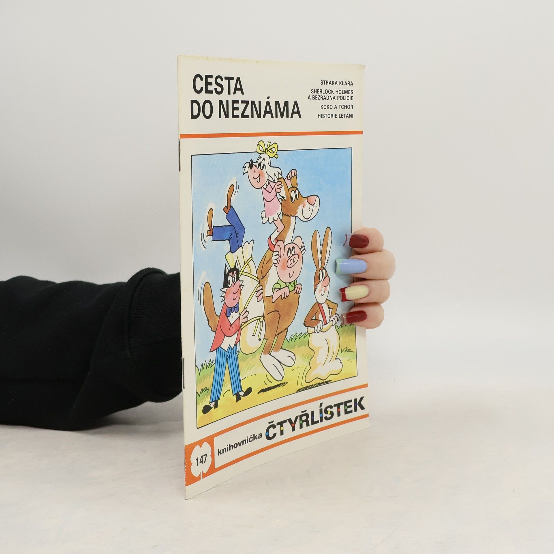 Jaroslav Němeček Čtyřlístek 147. Cesta do neznáma