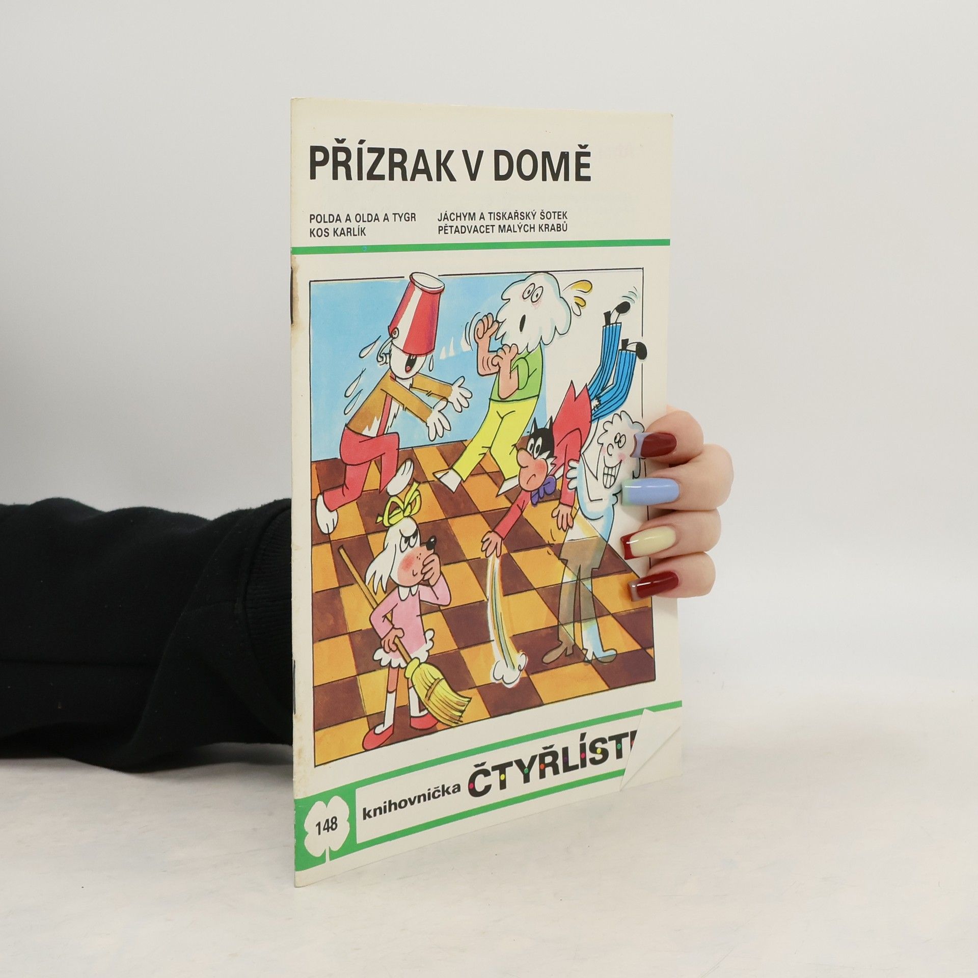 Jaroslav Němeček Čtyřlístek 148. Přízrak v domě