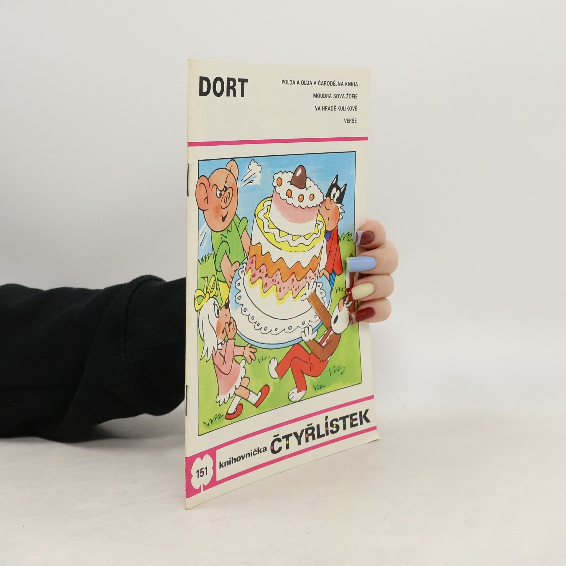 Jaroslav Němeček Čtyřlístek 151. Dort