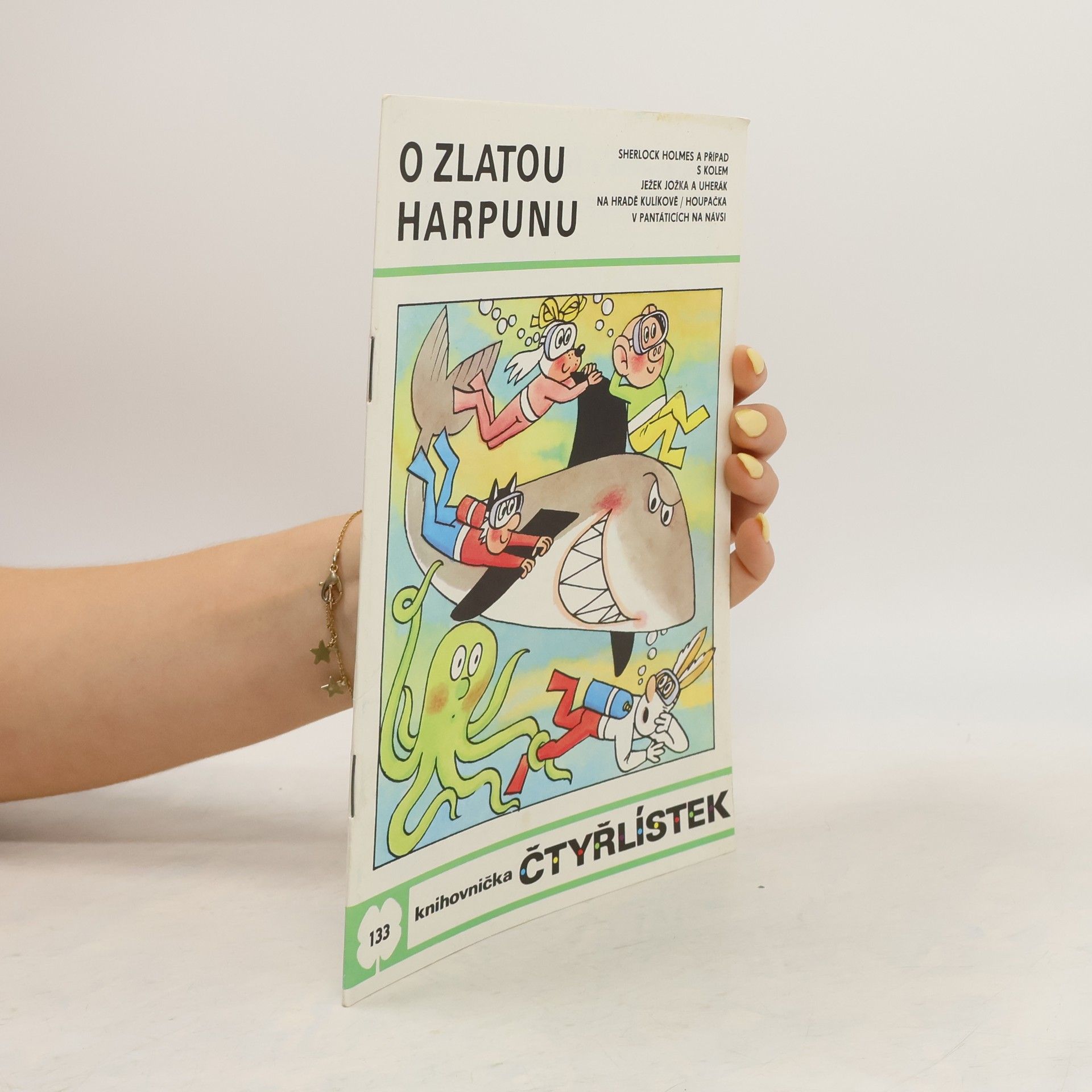 Kolektiv autorů Čtyřlístek 133. O zlatou harpunu