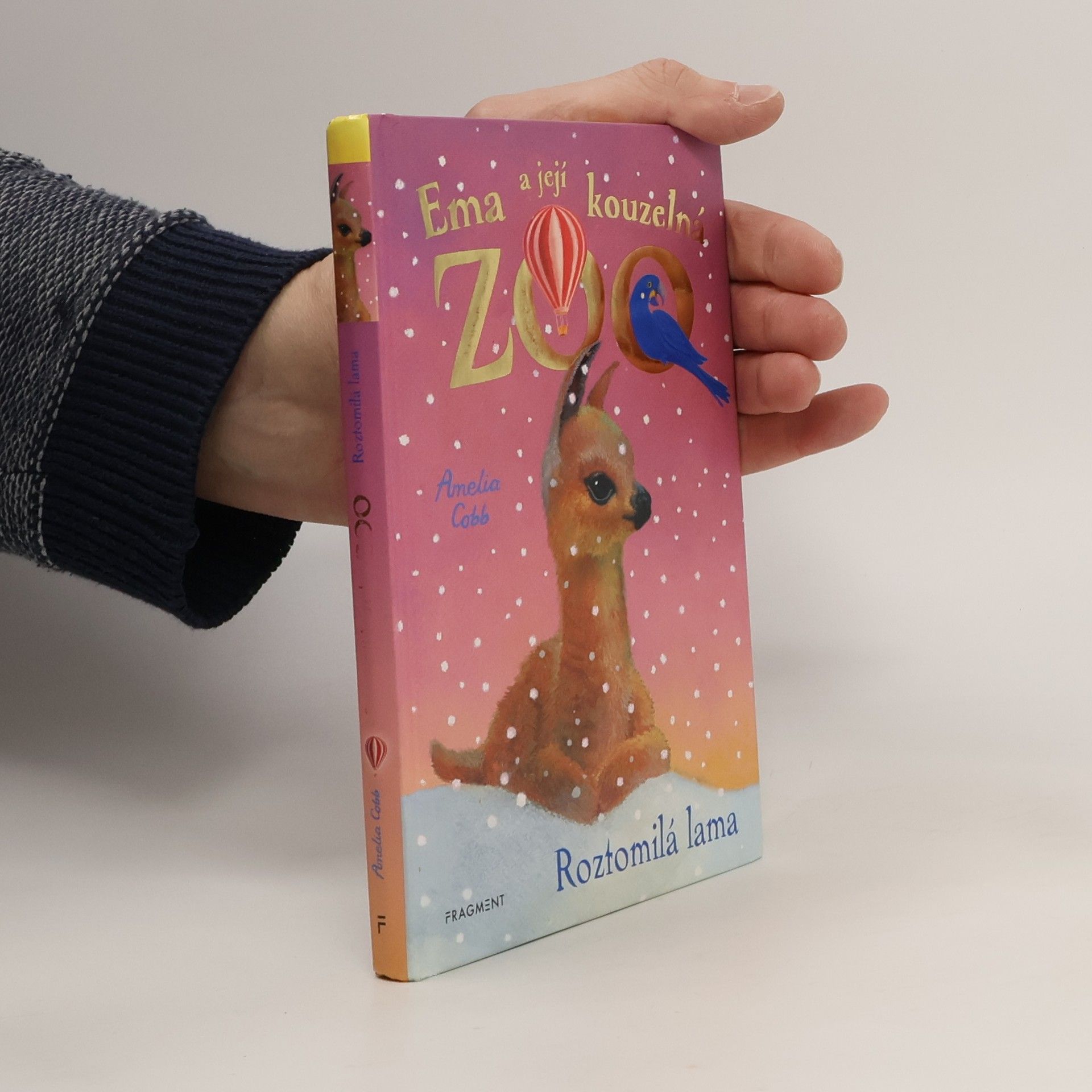 Amelia Cobb Ema a její kouzelná zoo. Roztomilá lama