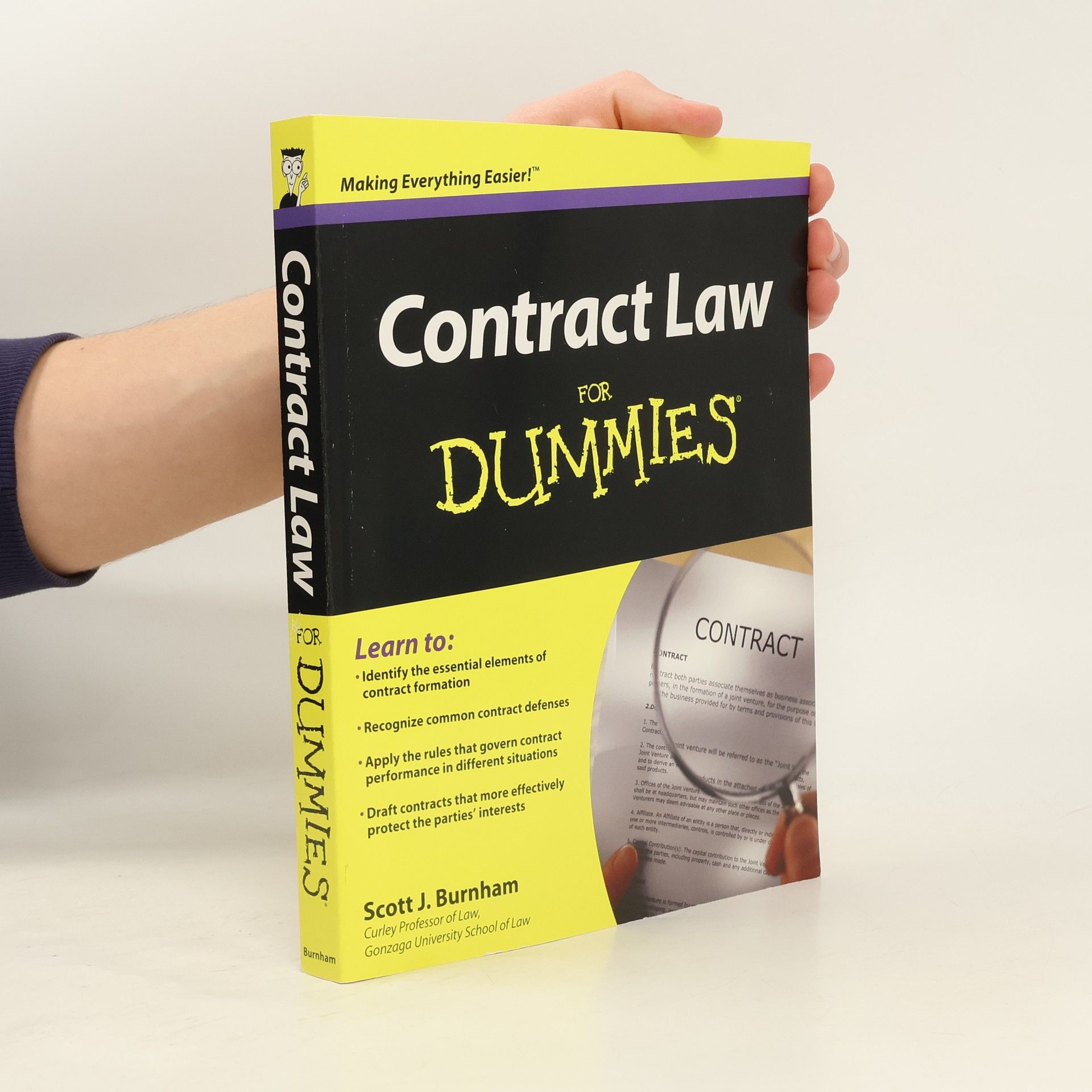 Scott J. Burnham Contract Law for Dummies