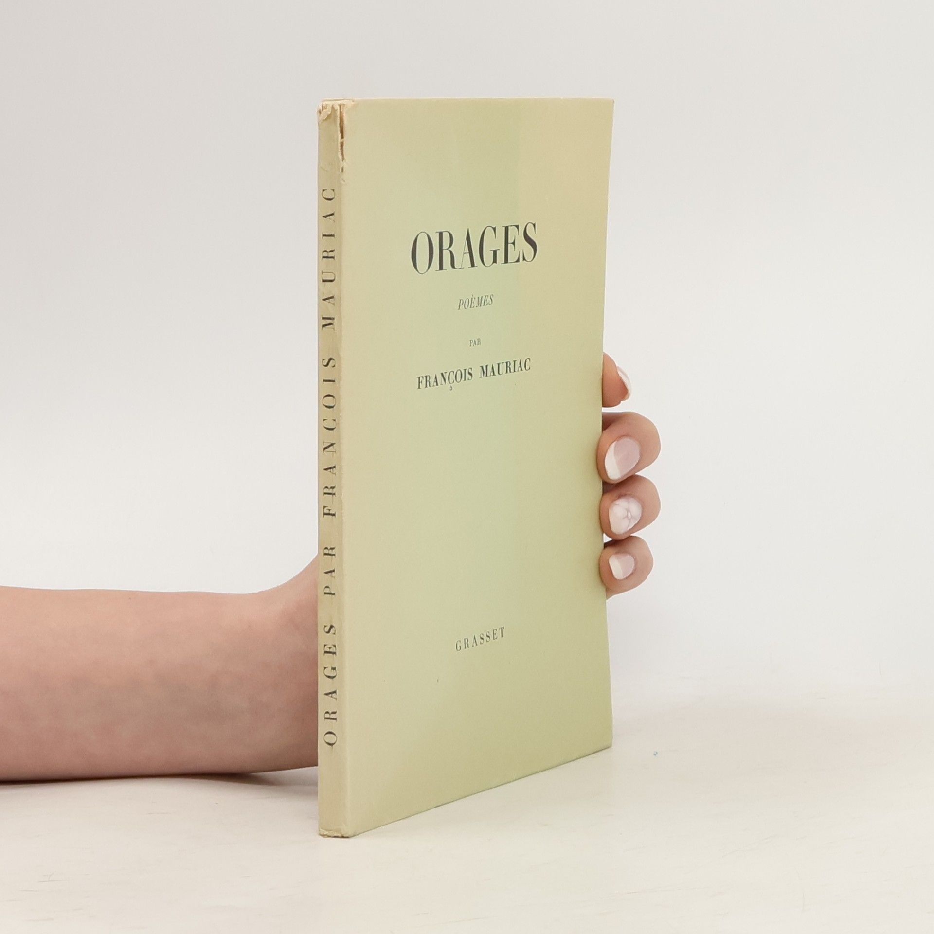François Mauriac Orages