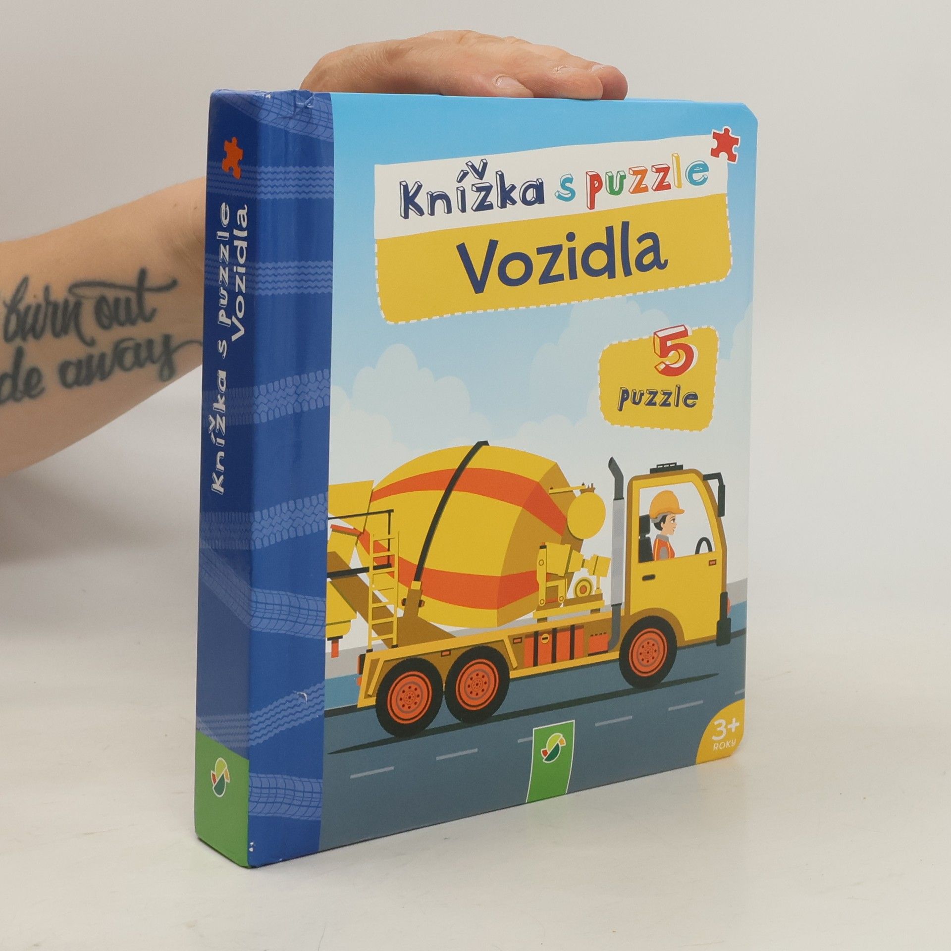 Kolektív autorov Knížka s puzzle: Vozidla