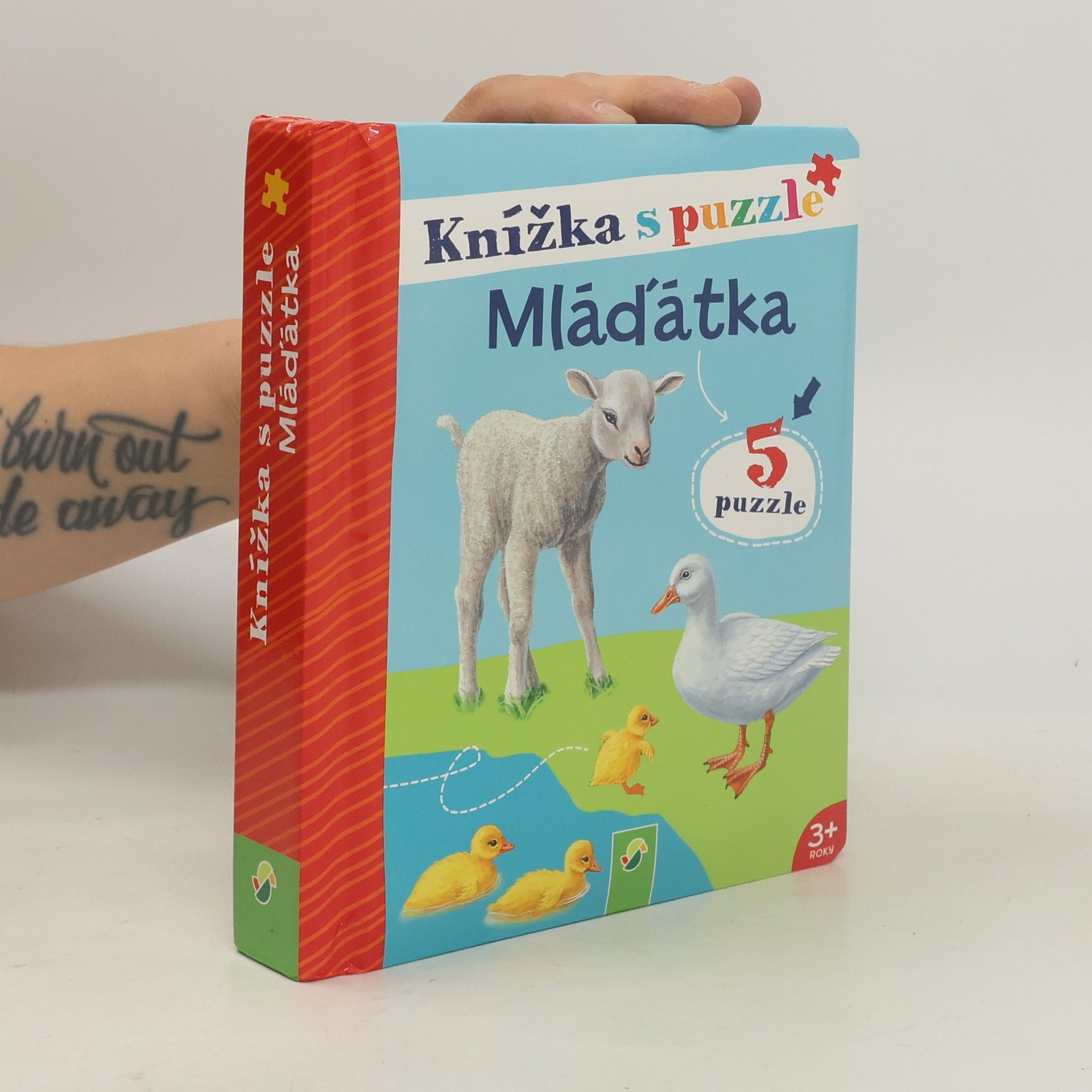 Autorenkollektiv Knížka s puzzle: Mláďátka