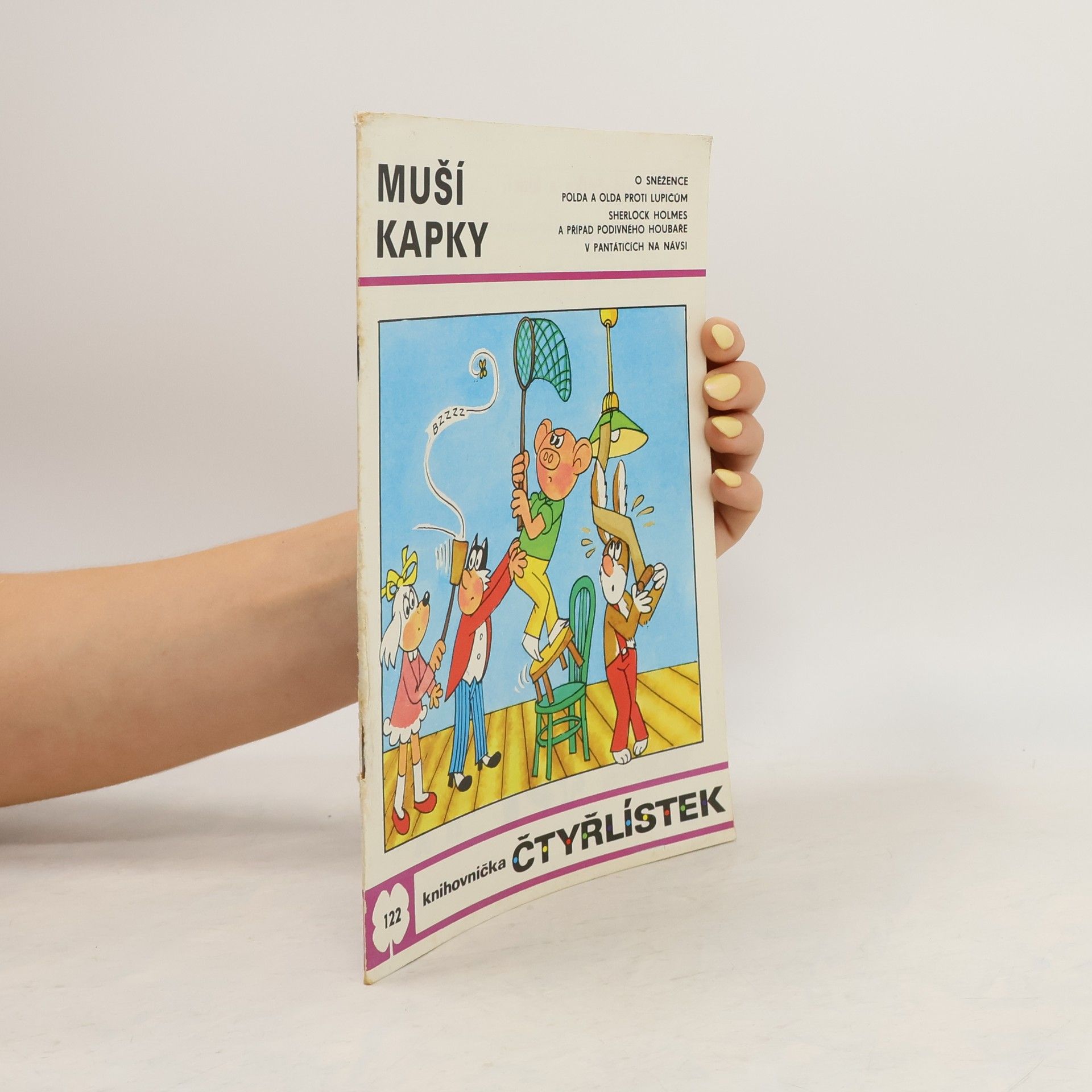 Jaroslav Němeček Čtyřlístek 122. Muší kapky