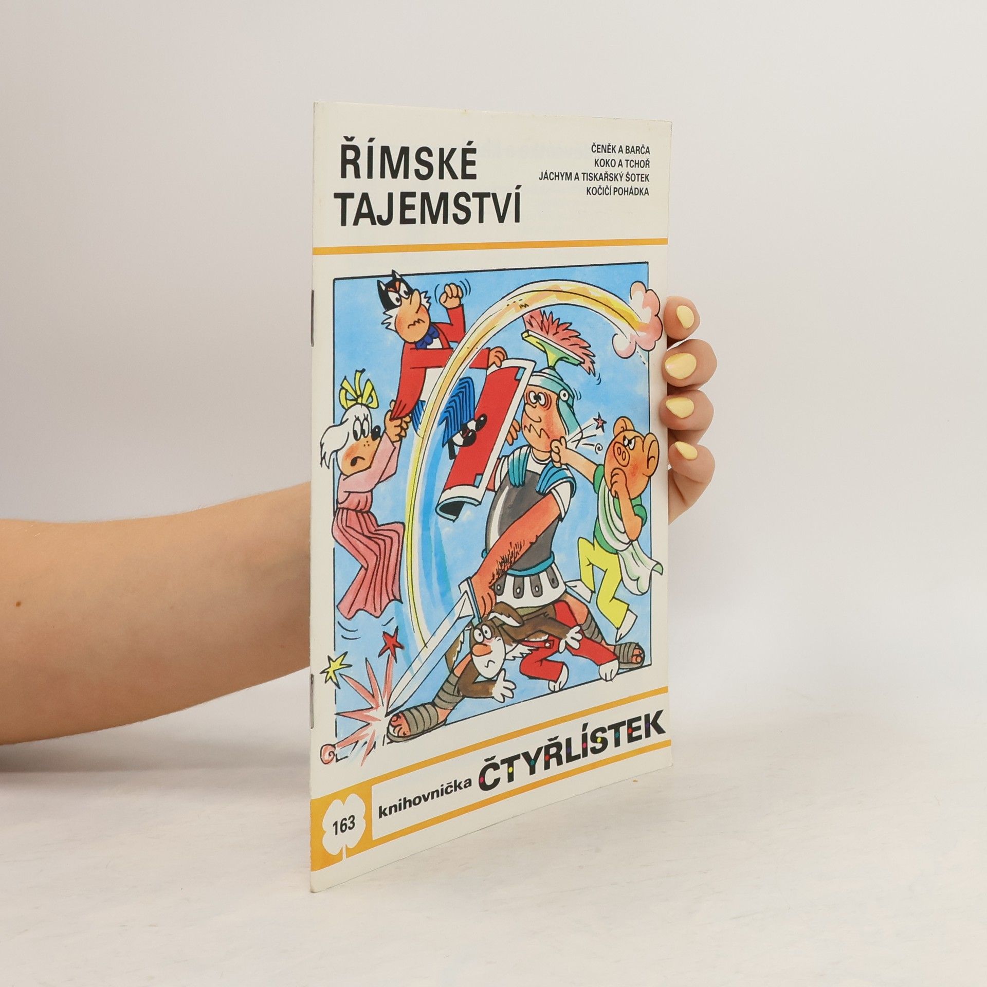 Jaroslav Němeček Čtyřlístek 163. Římské tajemství