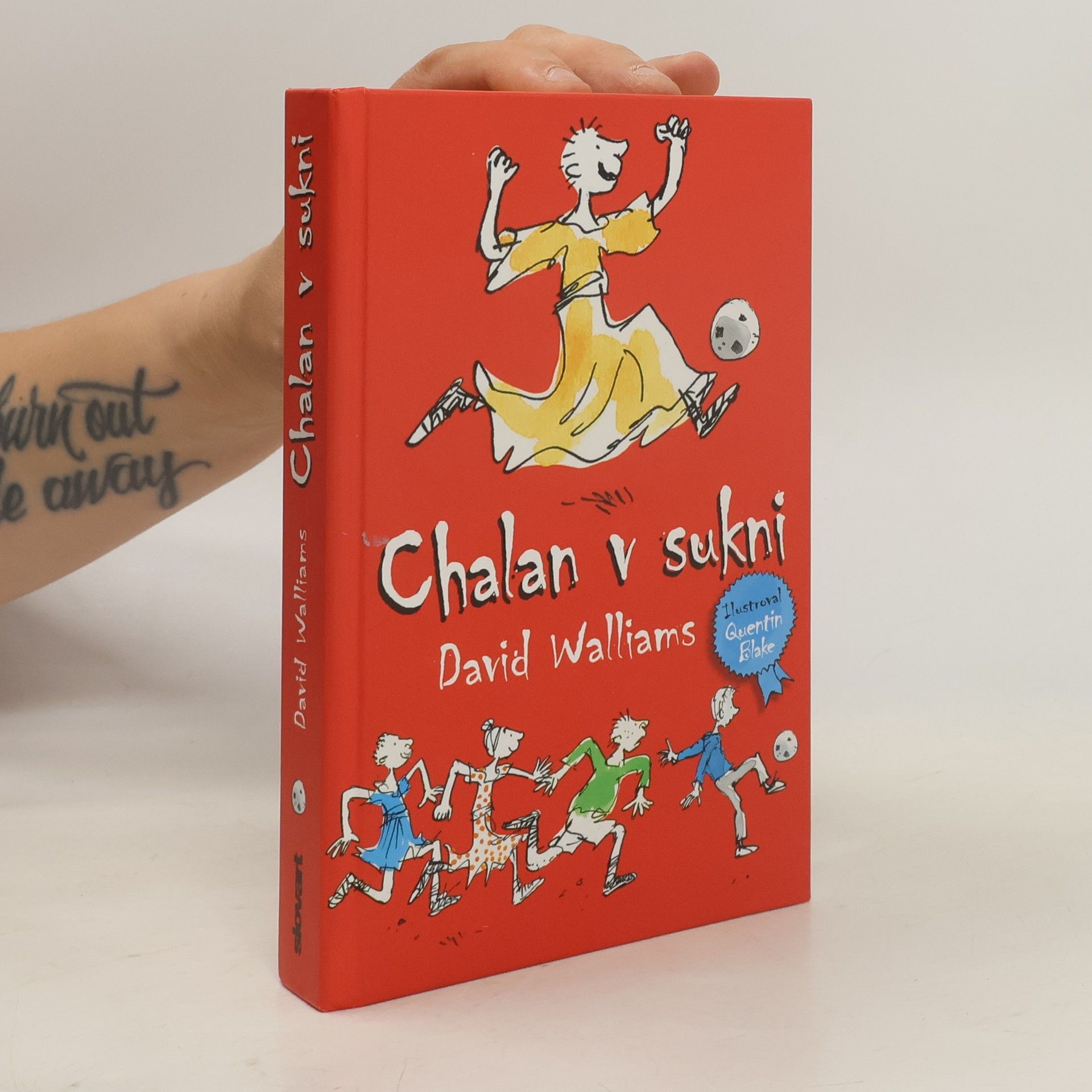 David Walliams Chalan v sukni