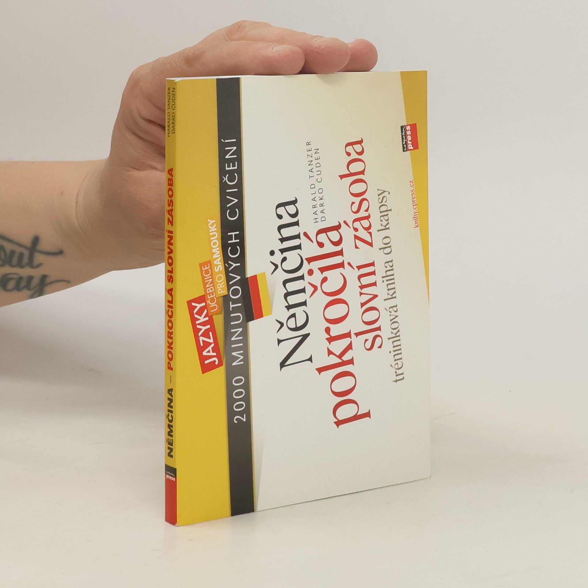 Harald Tanzer Němčina. Pokročilá slovní zásoba. Tréninková kniha do kapsy.