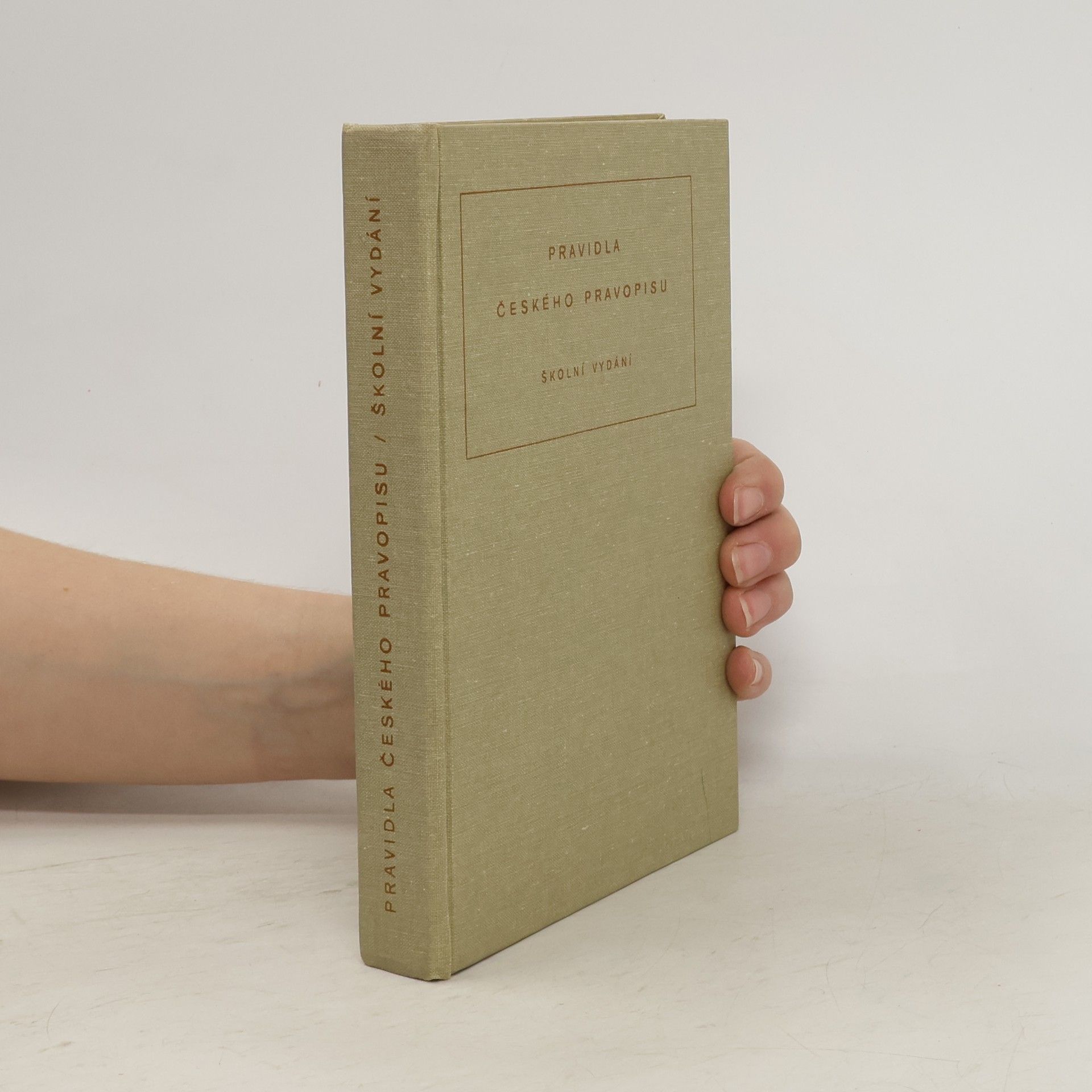 Pravidla českého pravopisu : školní vydání