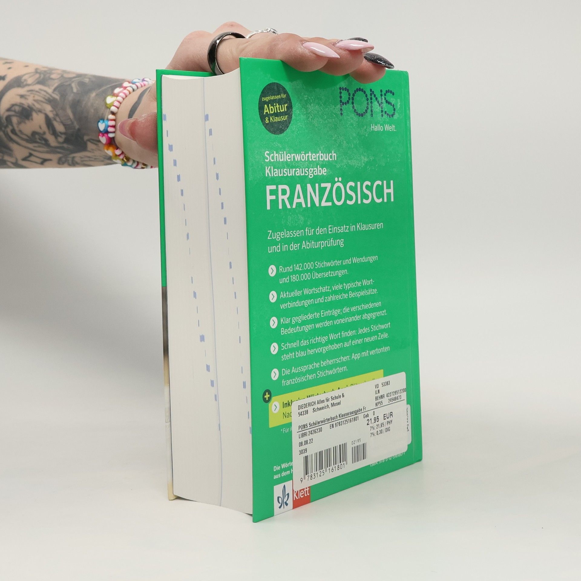 Frédéric Auvrai Schülerwörterbuch Klausurausgabe Französisch