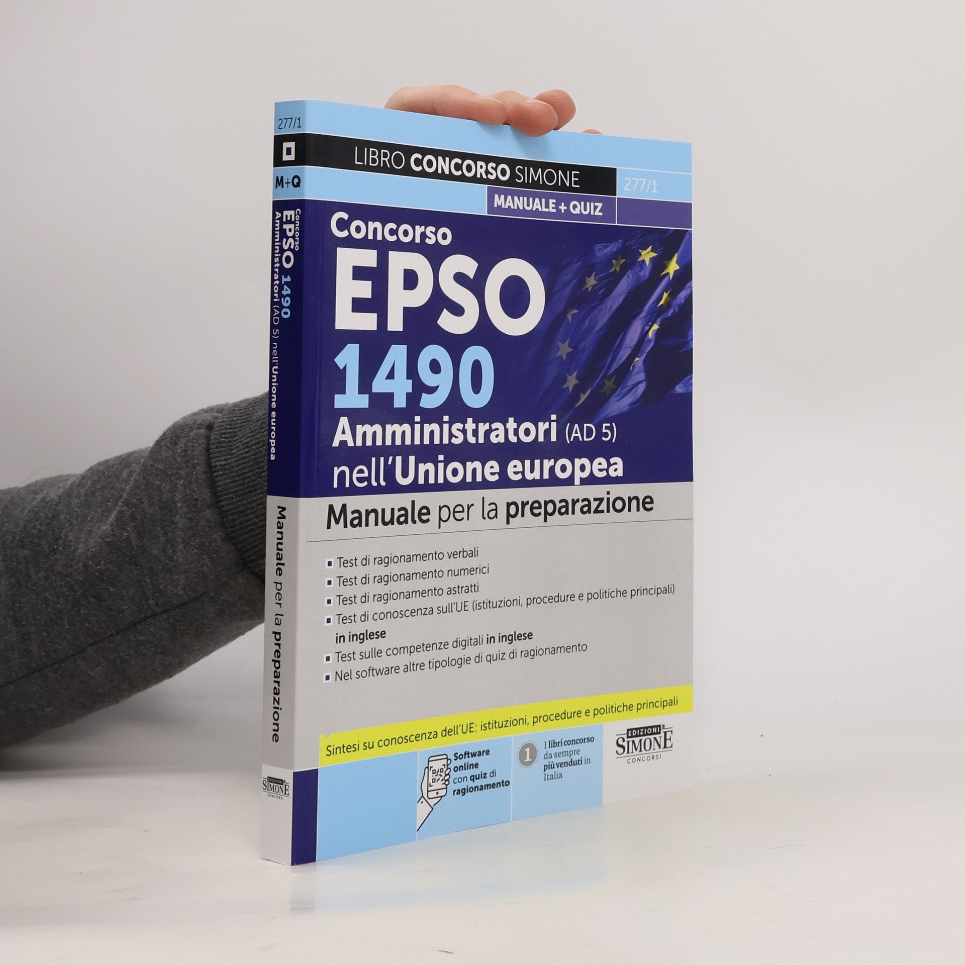 Kolektiv autorů Concorsi e abilitazioni: Concorso EPSO 1490 Amministratori (AD 5) nell'Unione Europea