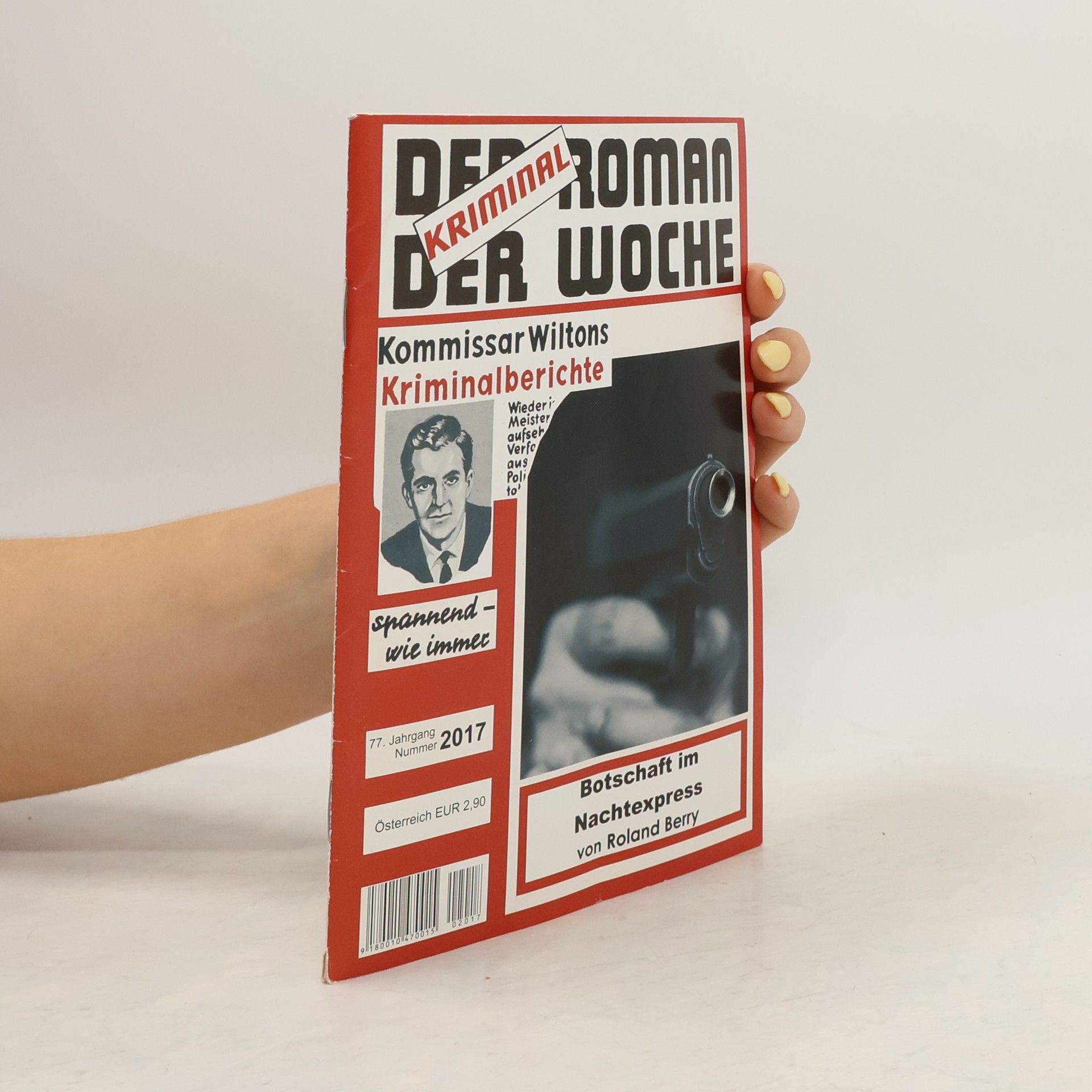 Roland Berry Der kriminal Roman der Woche 2017