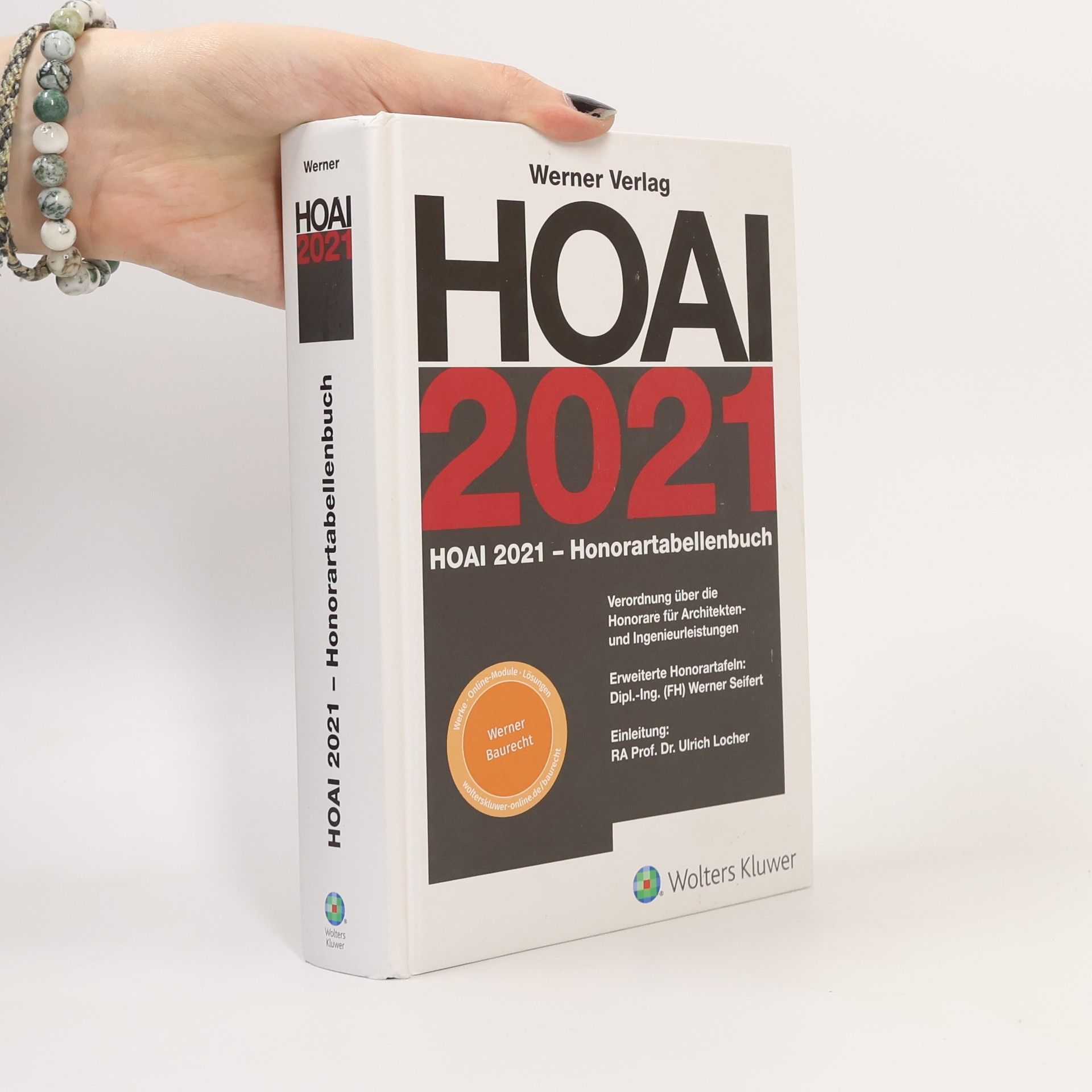 Ulrich Locher HOAI 2021 - Honorartabellenbuch
