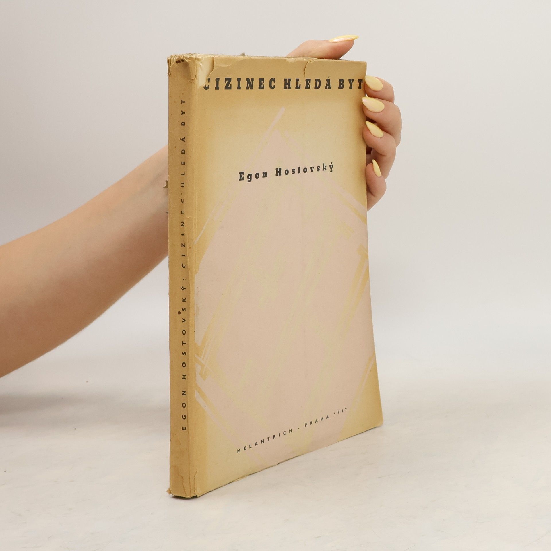 Egon Hostovský Cizinec hledá byt
