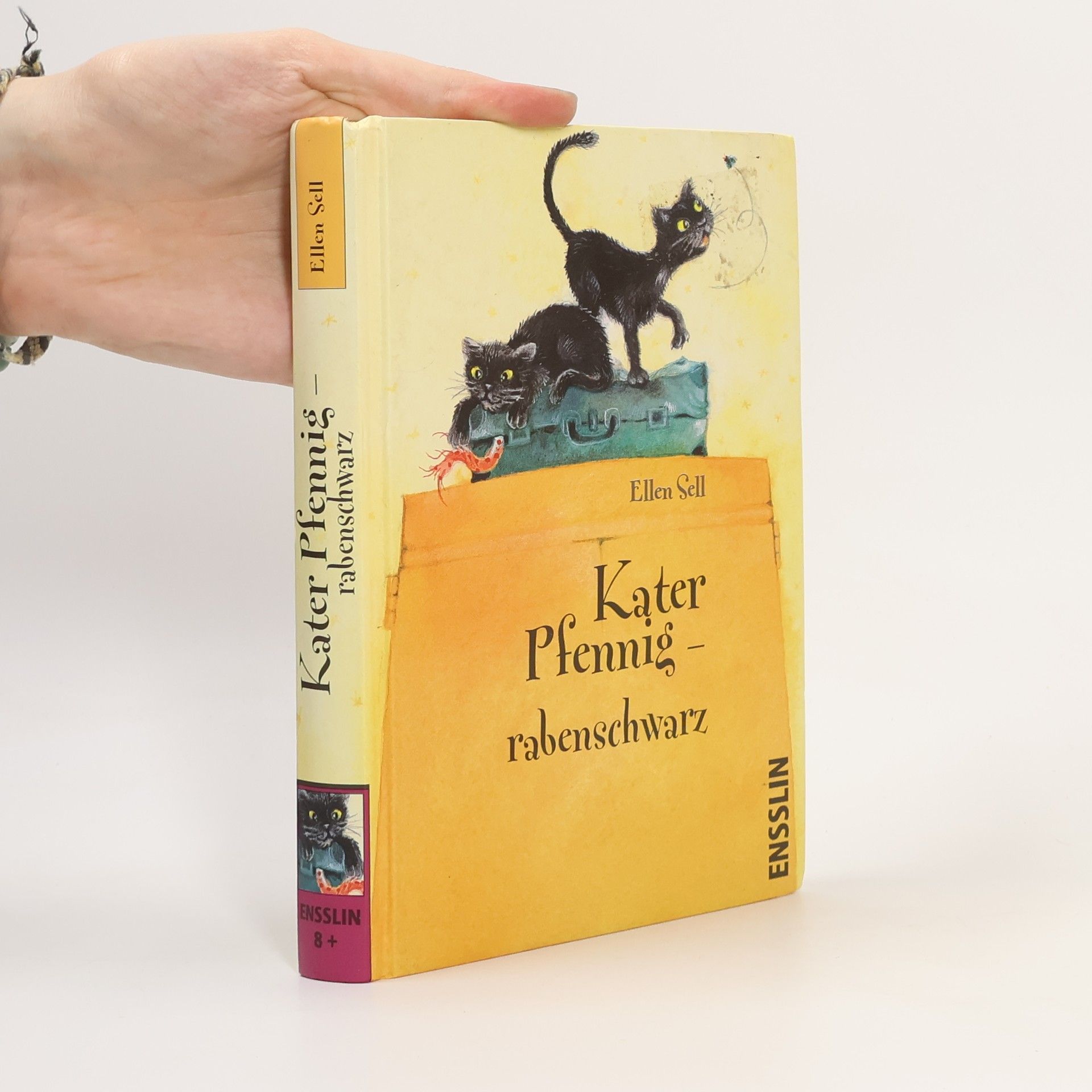 Ellen Sell Kater Pfennig - rabenschwarz