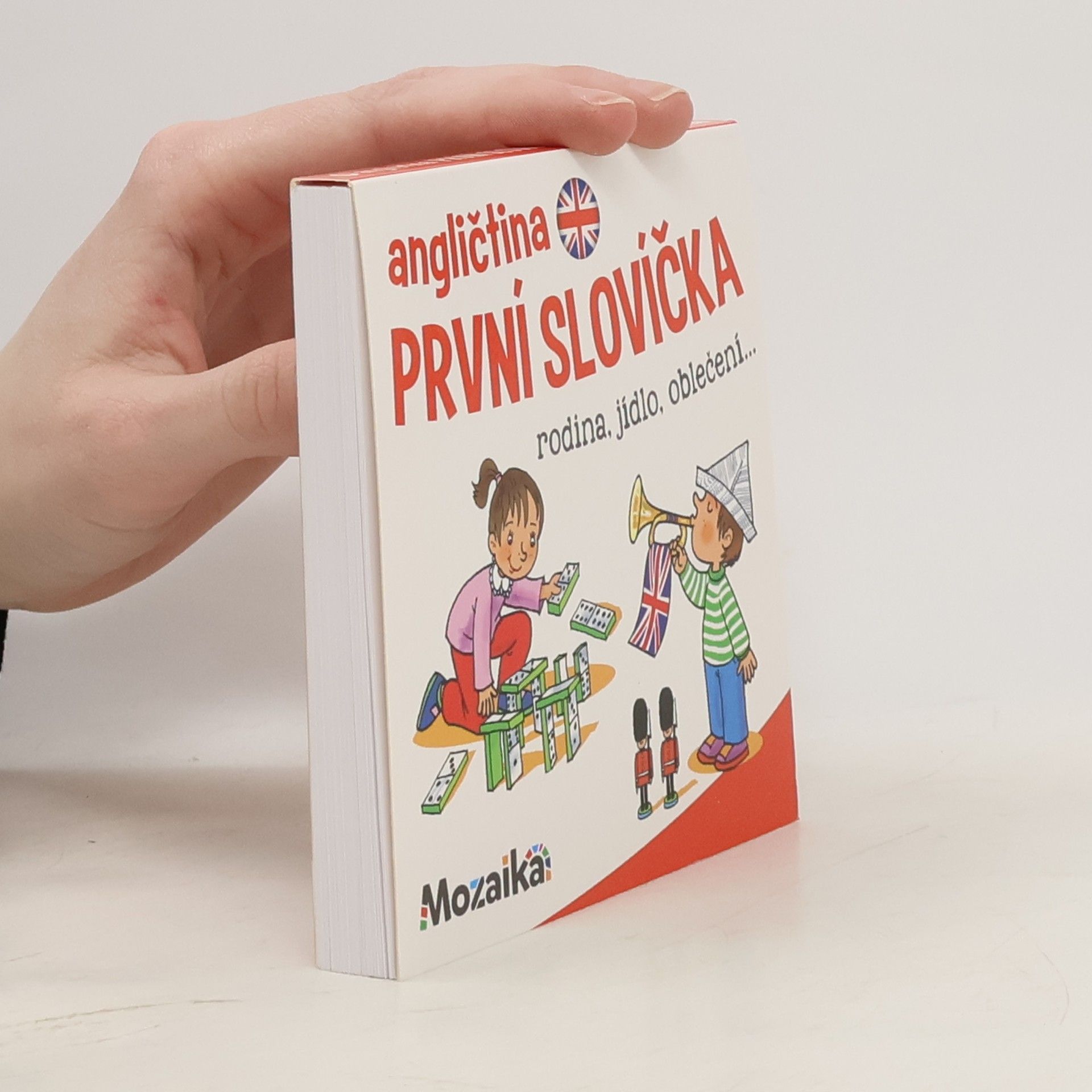 Angličtina - první slovíčka. Rodina, jídlo, oblečení...