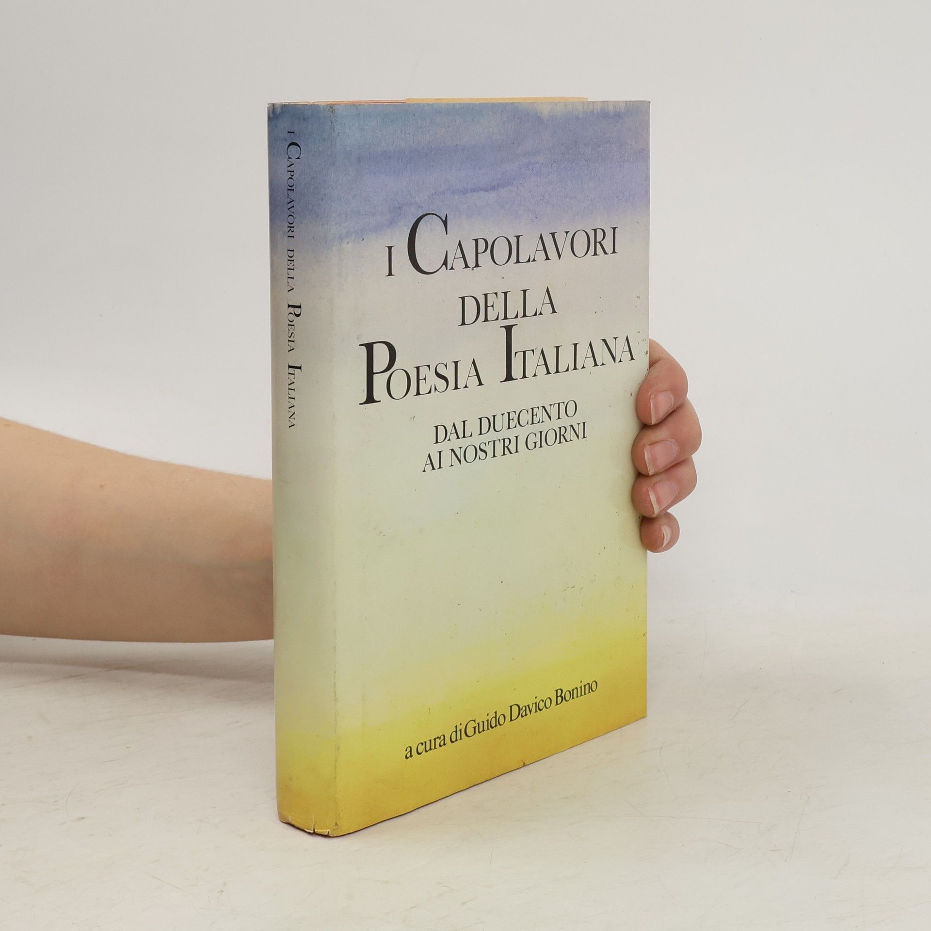 Guido Davico Bonino I capolavori della poesia italiana